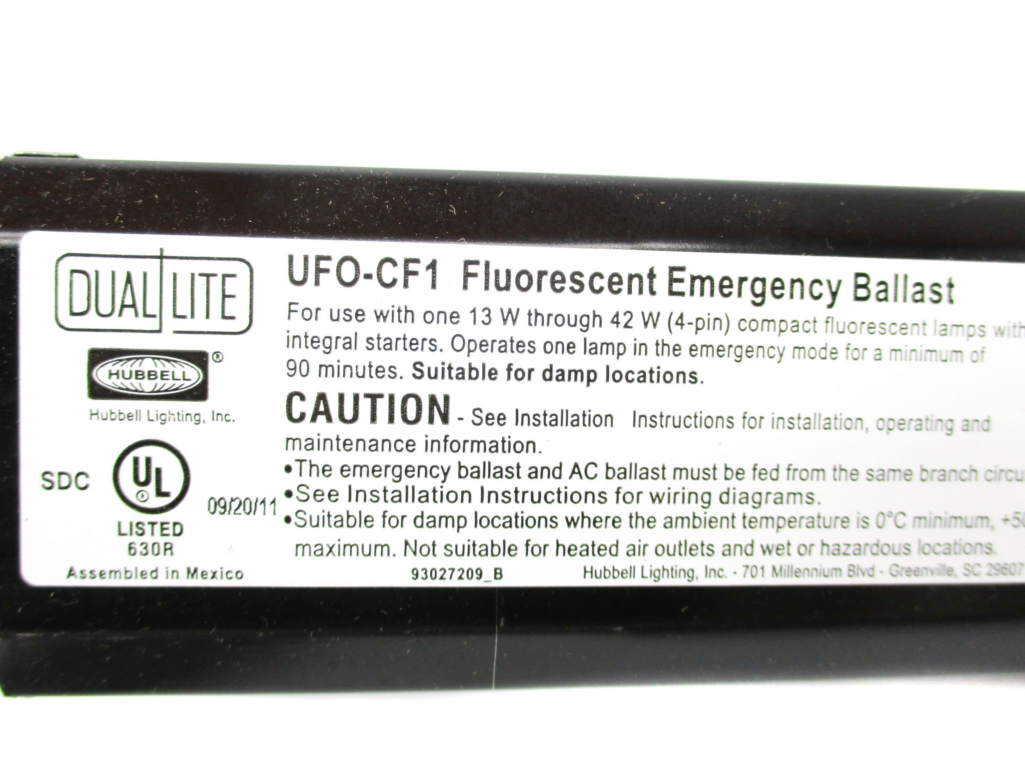 HUBBELL UFOCF1SDC NSMP
