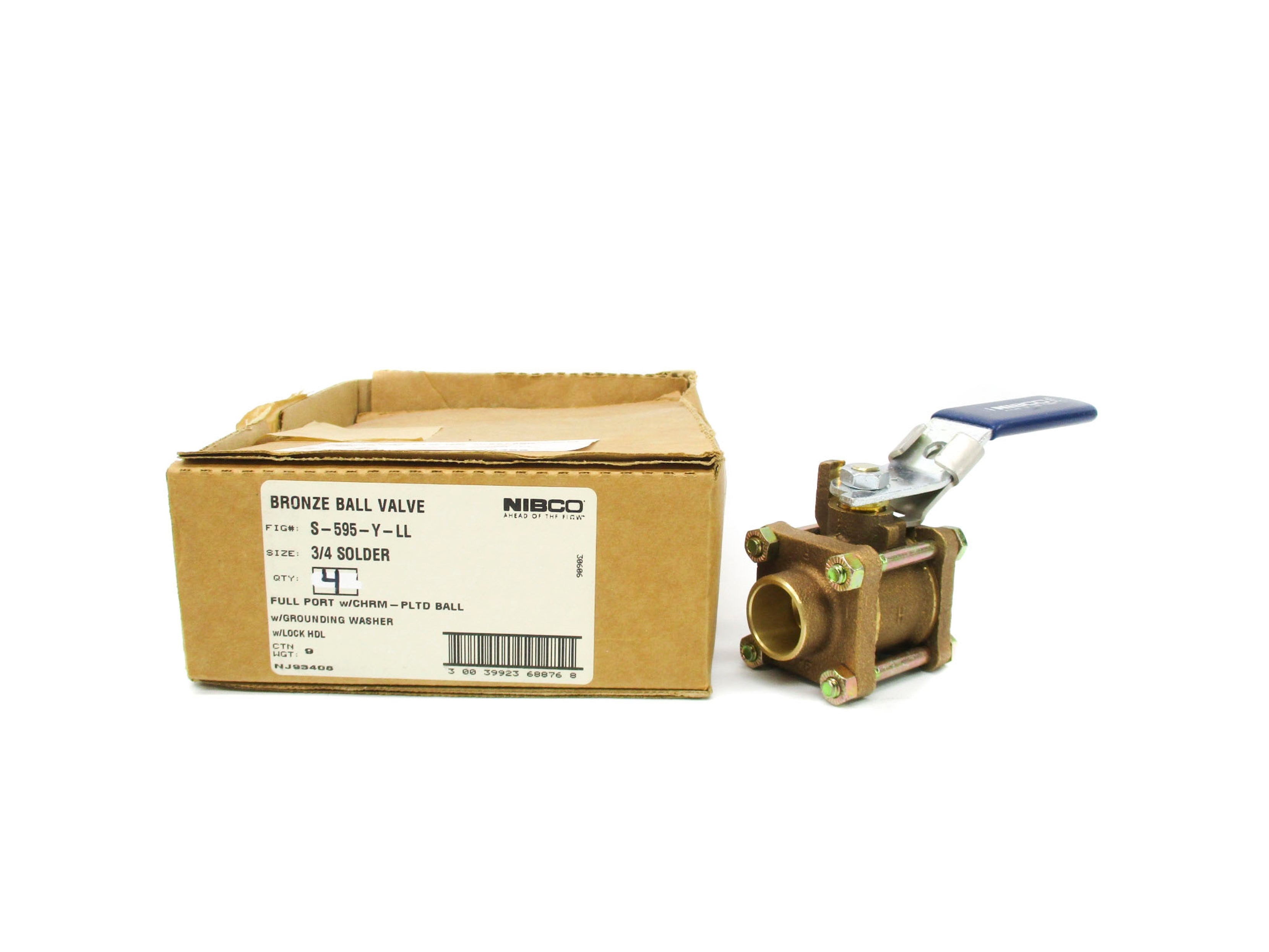 NIBCO S-595-Y-LL (PKG OF 4) NSMP