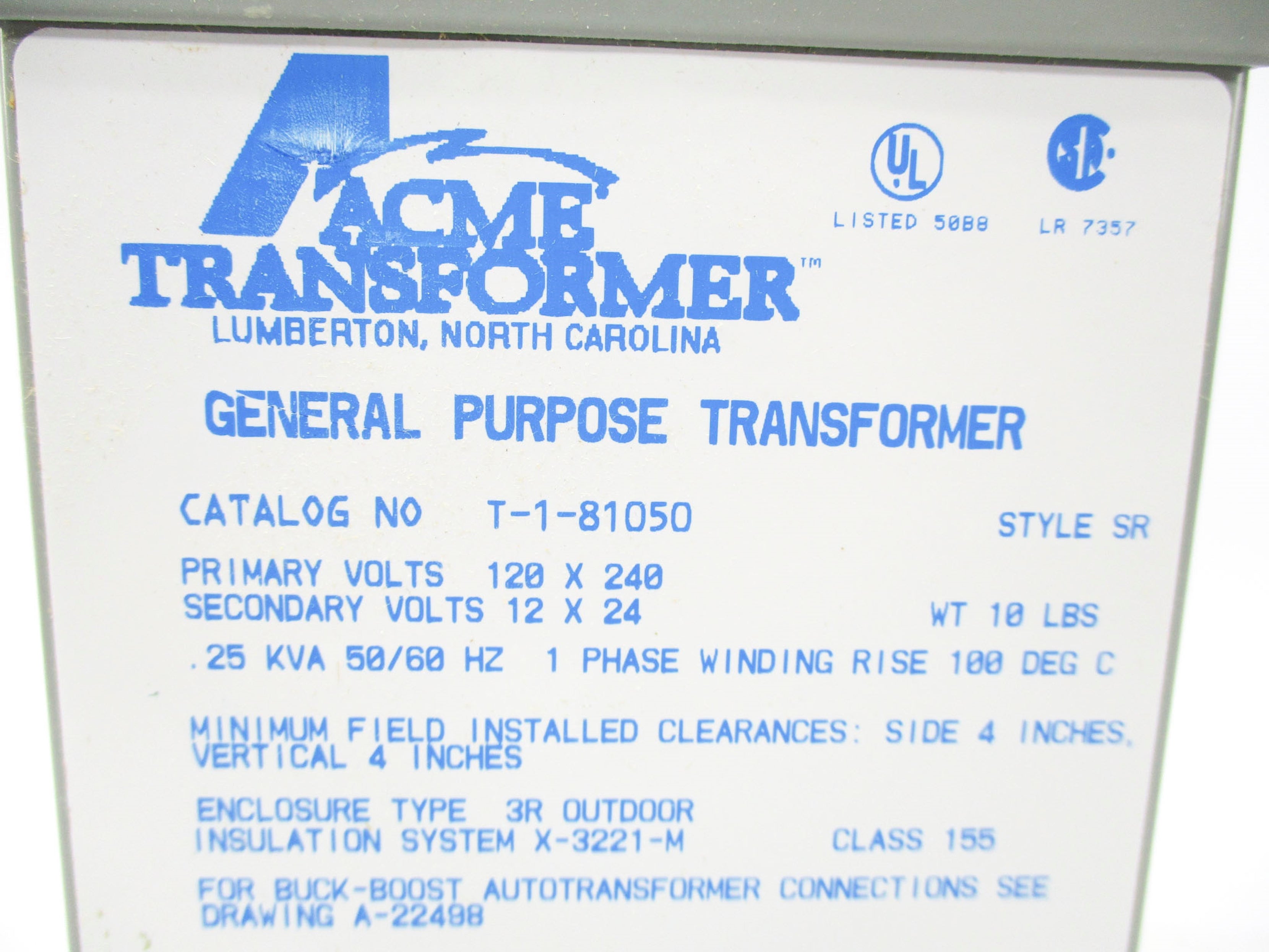 ACME T-1-81050 NSMP
