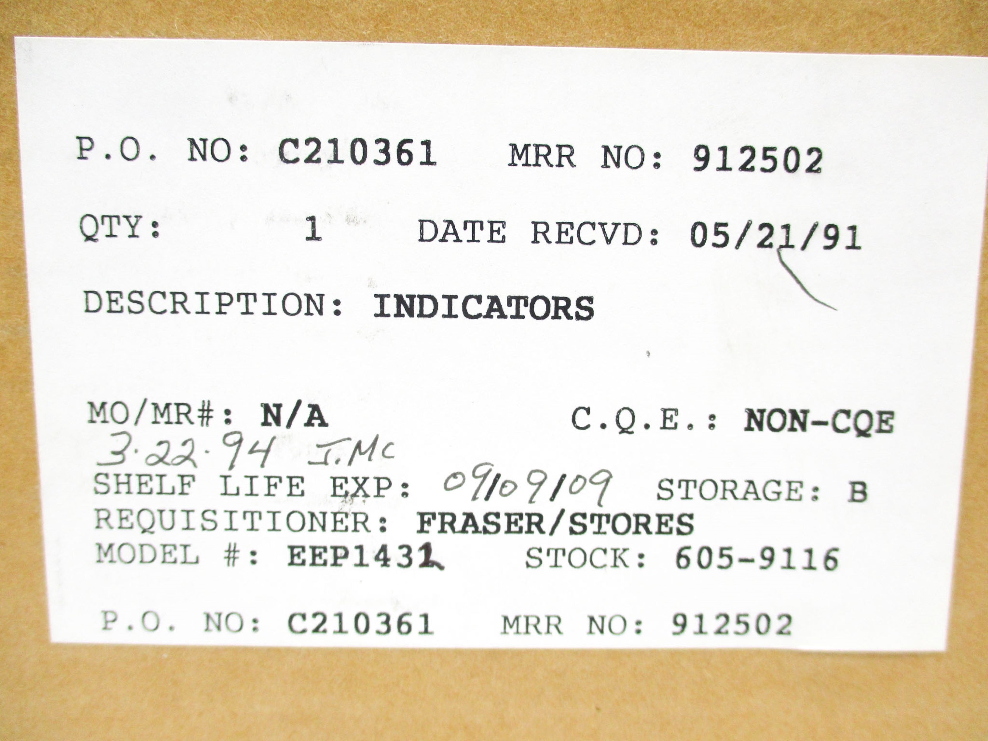 EUGENE EEP1432 NSMP