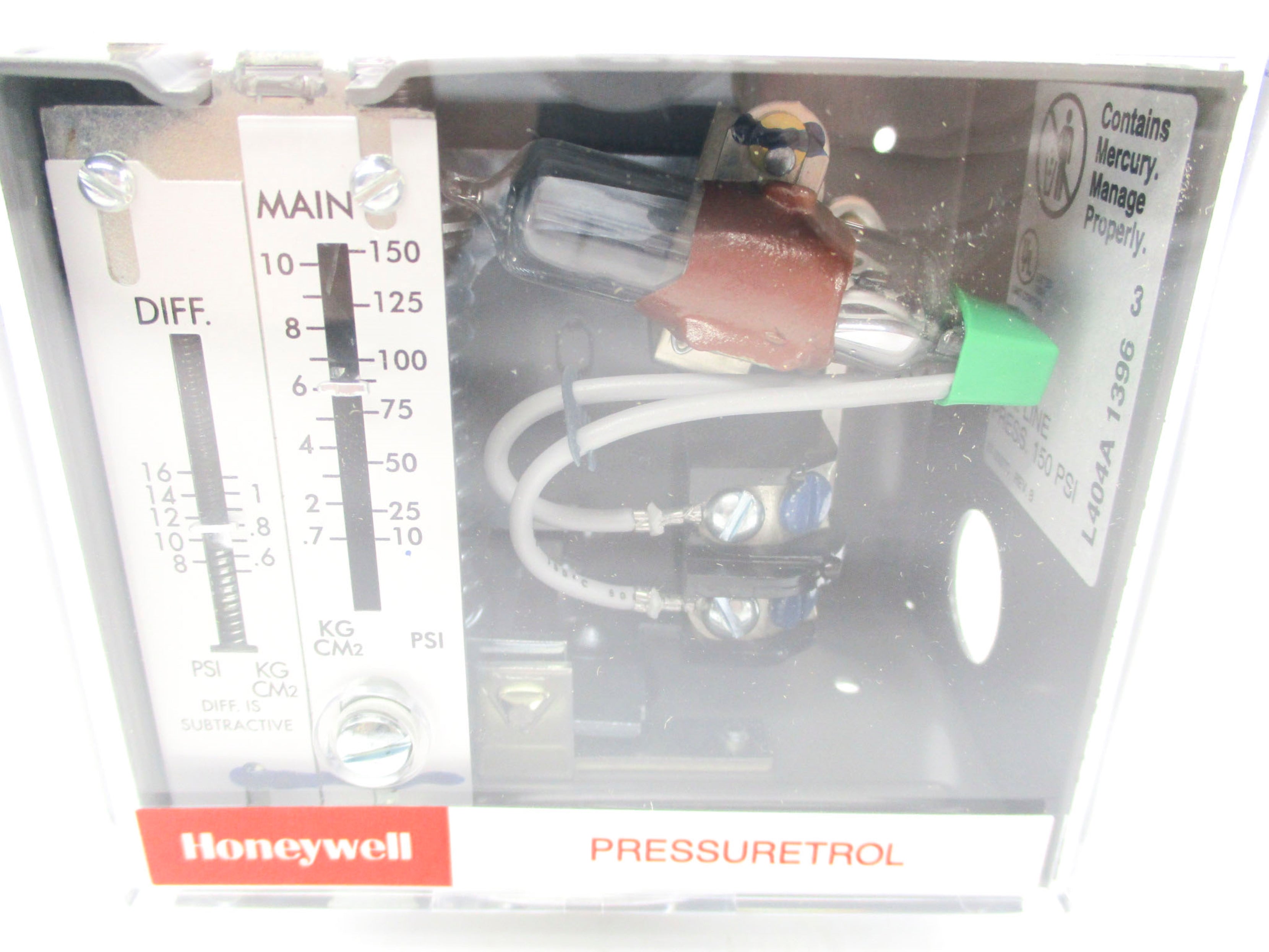 HONEYWELL L404A1396 150PSI NSMP