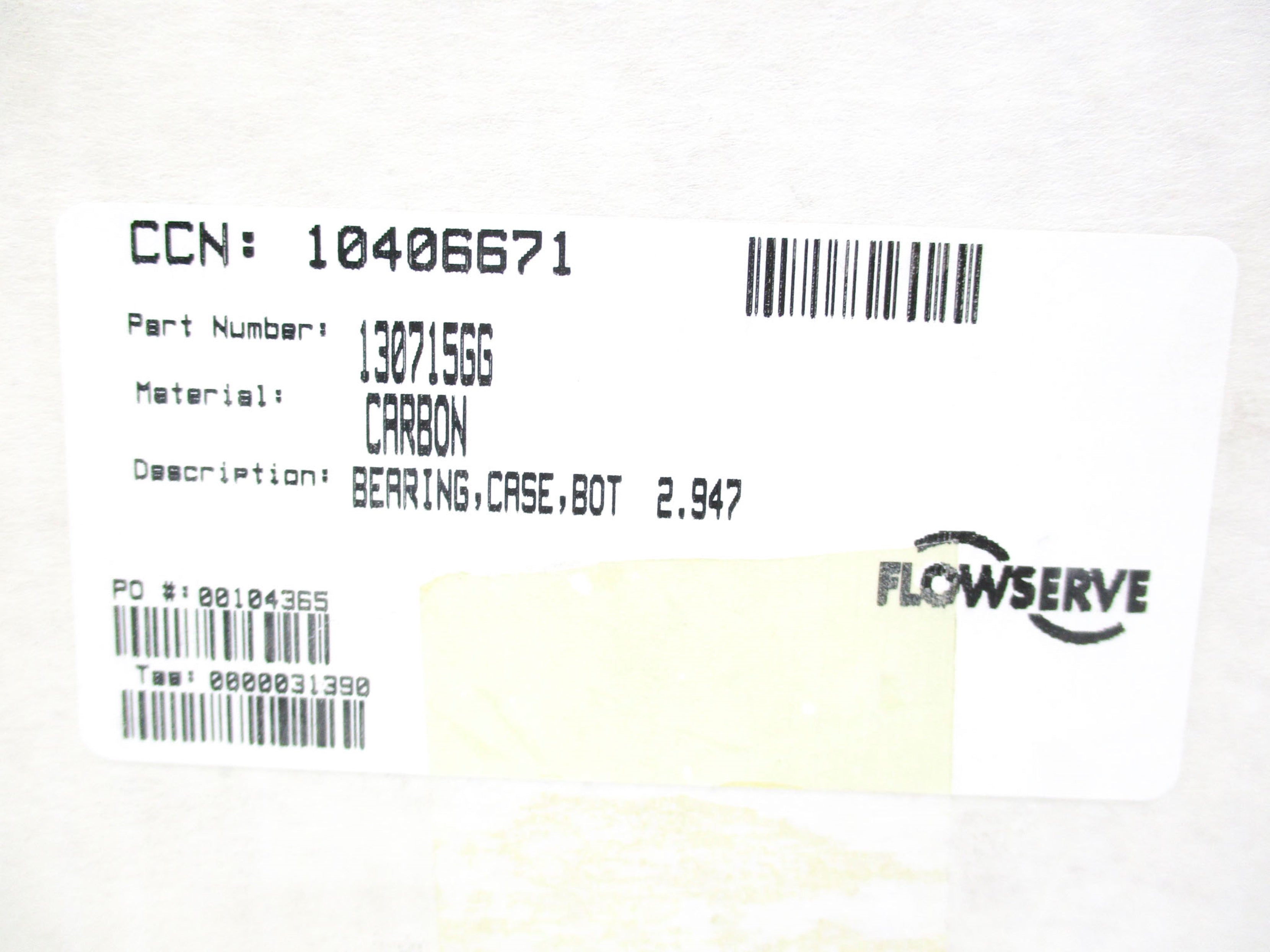 FLOWSERVE 130715GG NSMP
