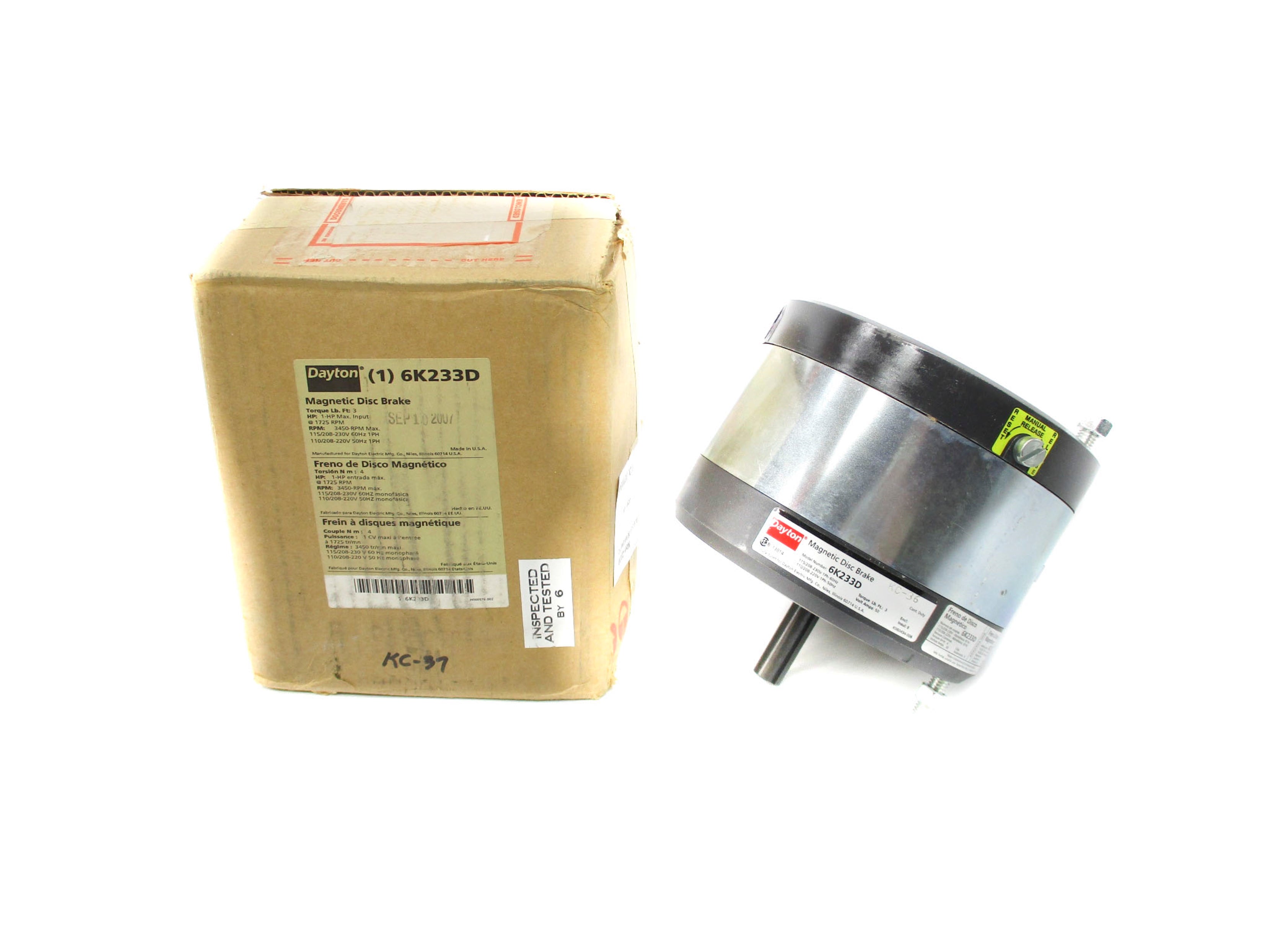 DAYTON 6K233D NSMP