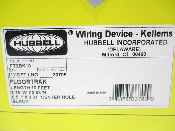 HUBBELL FT2BK10 NSMP