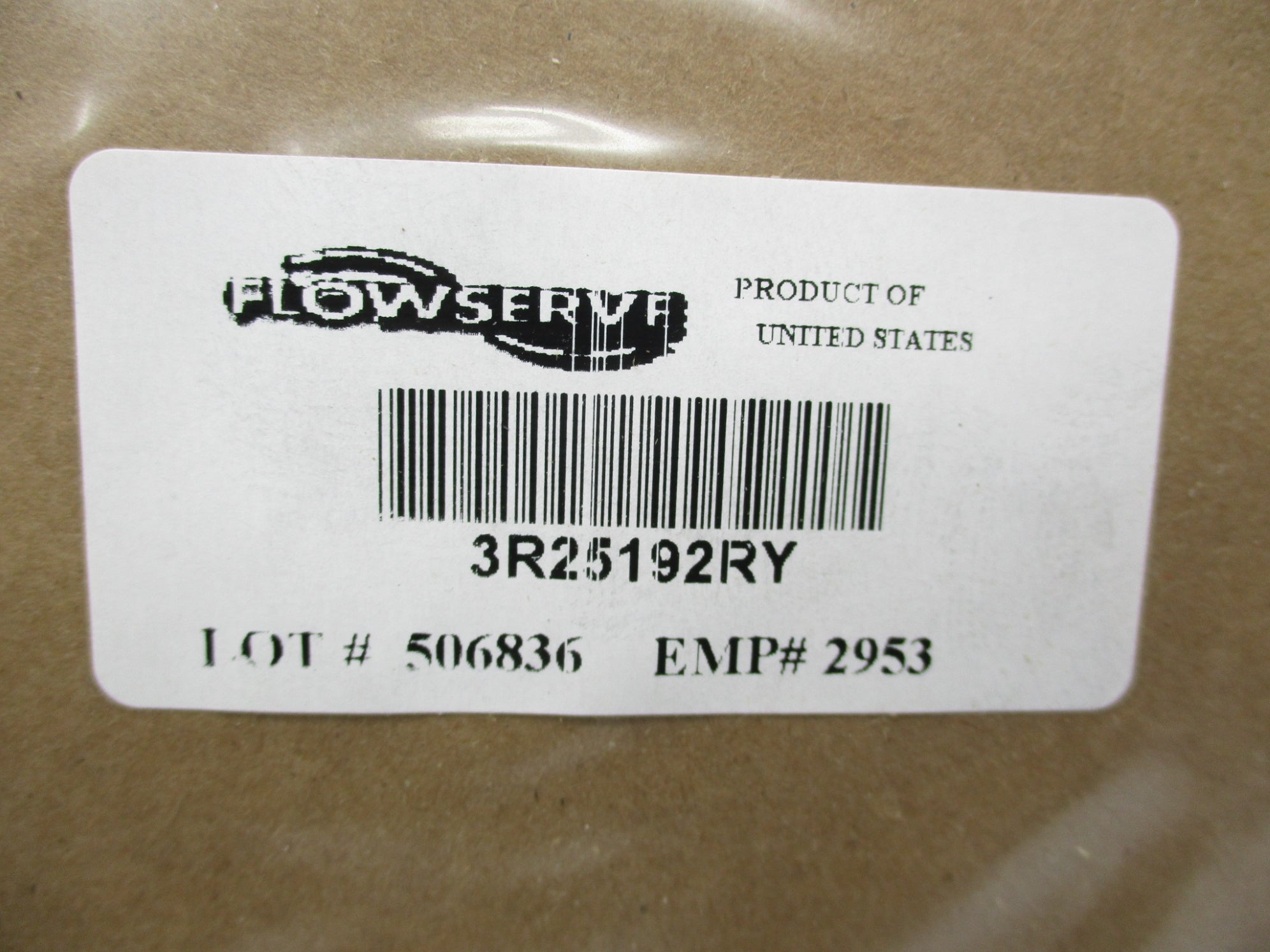 FLOWSERVE 3R25192RY NSMP