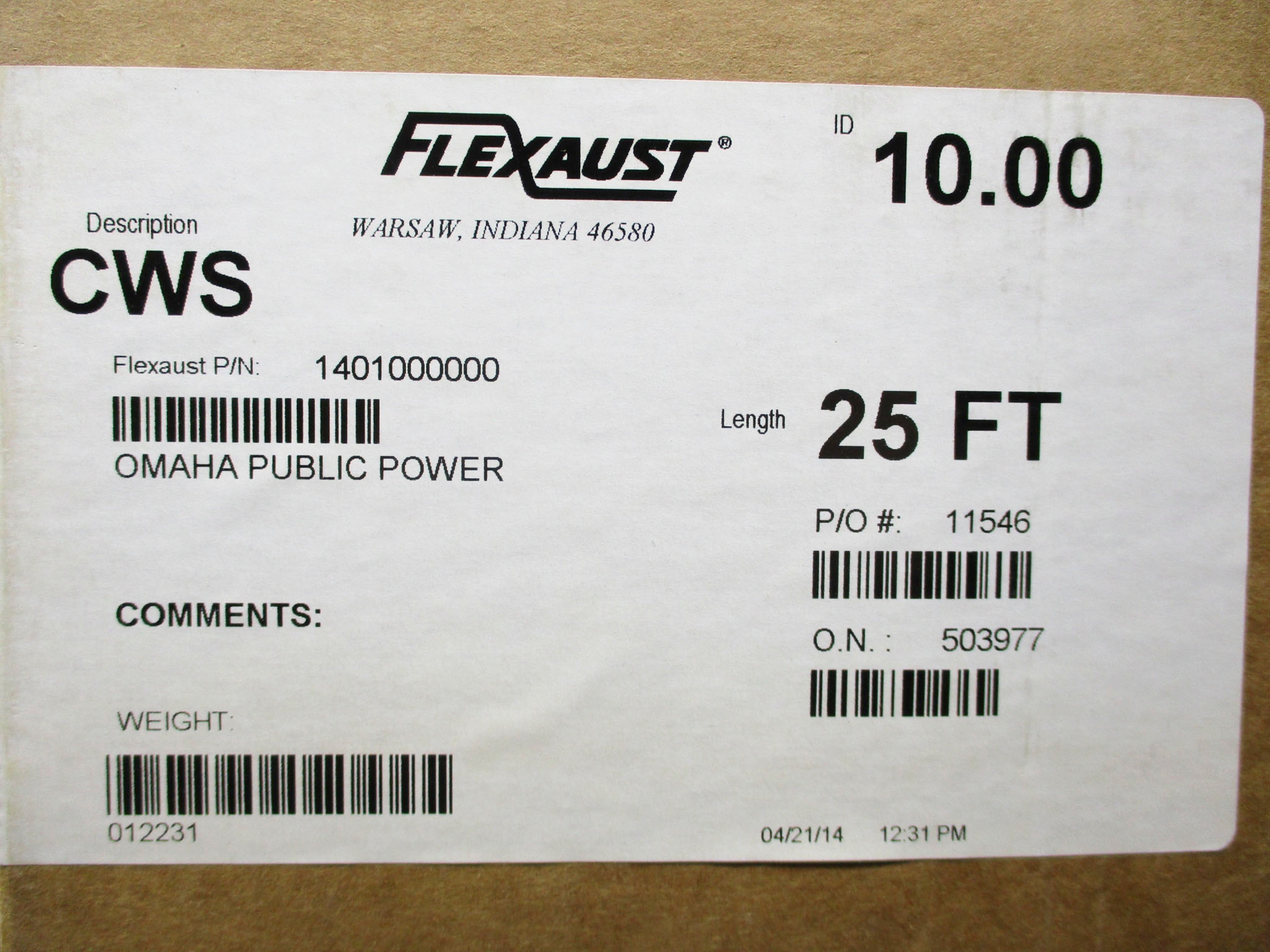 FLEXAUST 1401000000 NSMP
