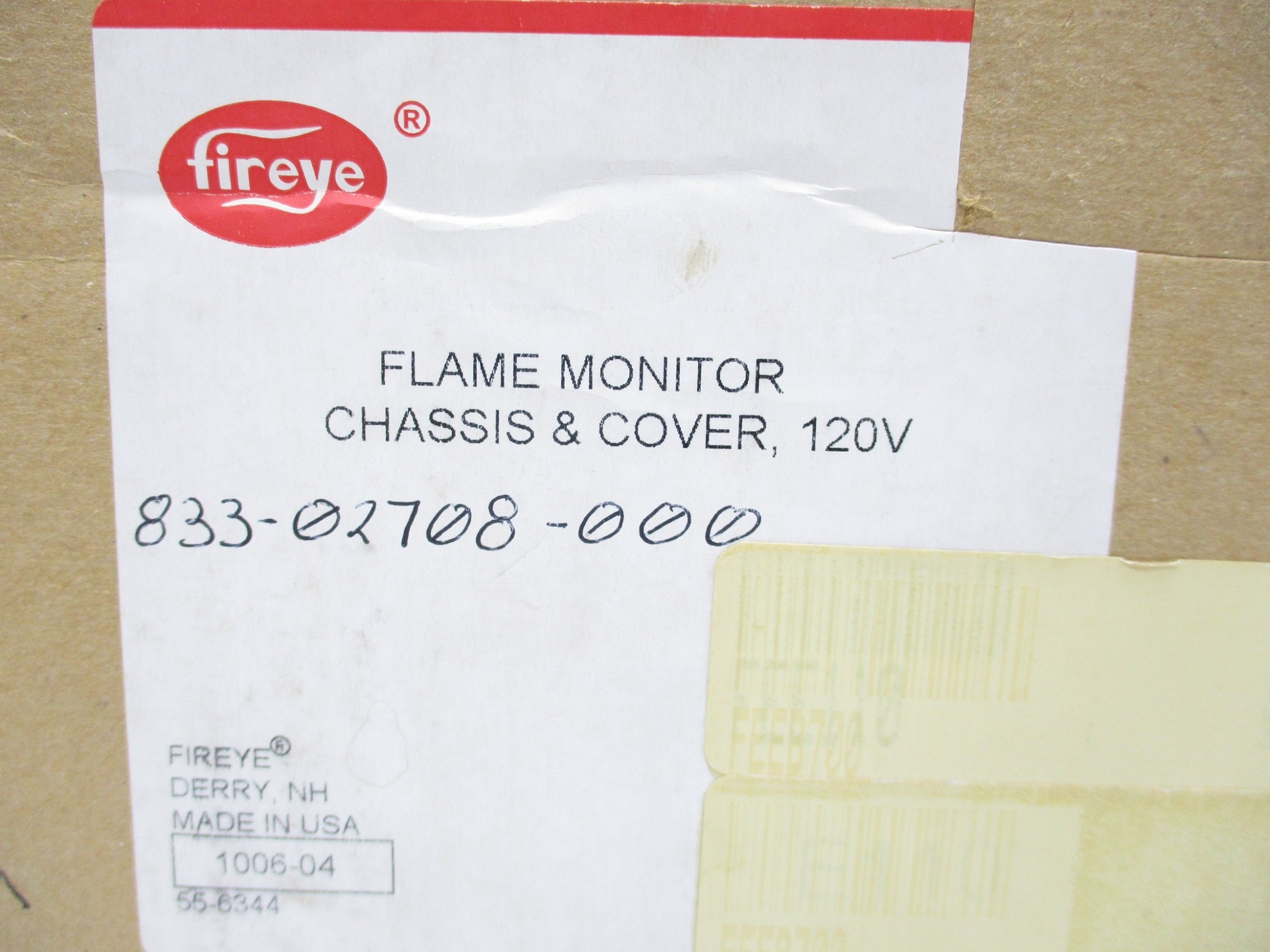 FIREYE 833-02708-000 NSMP