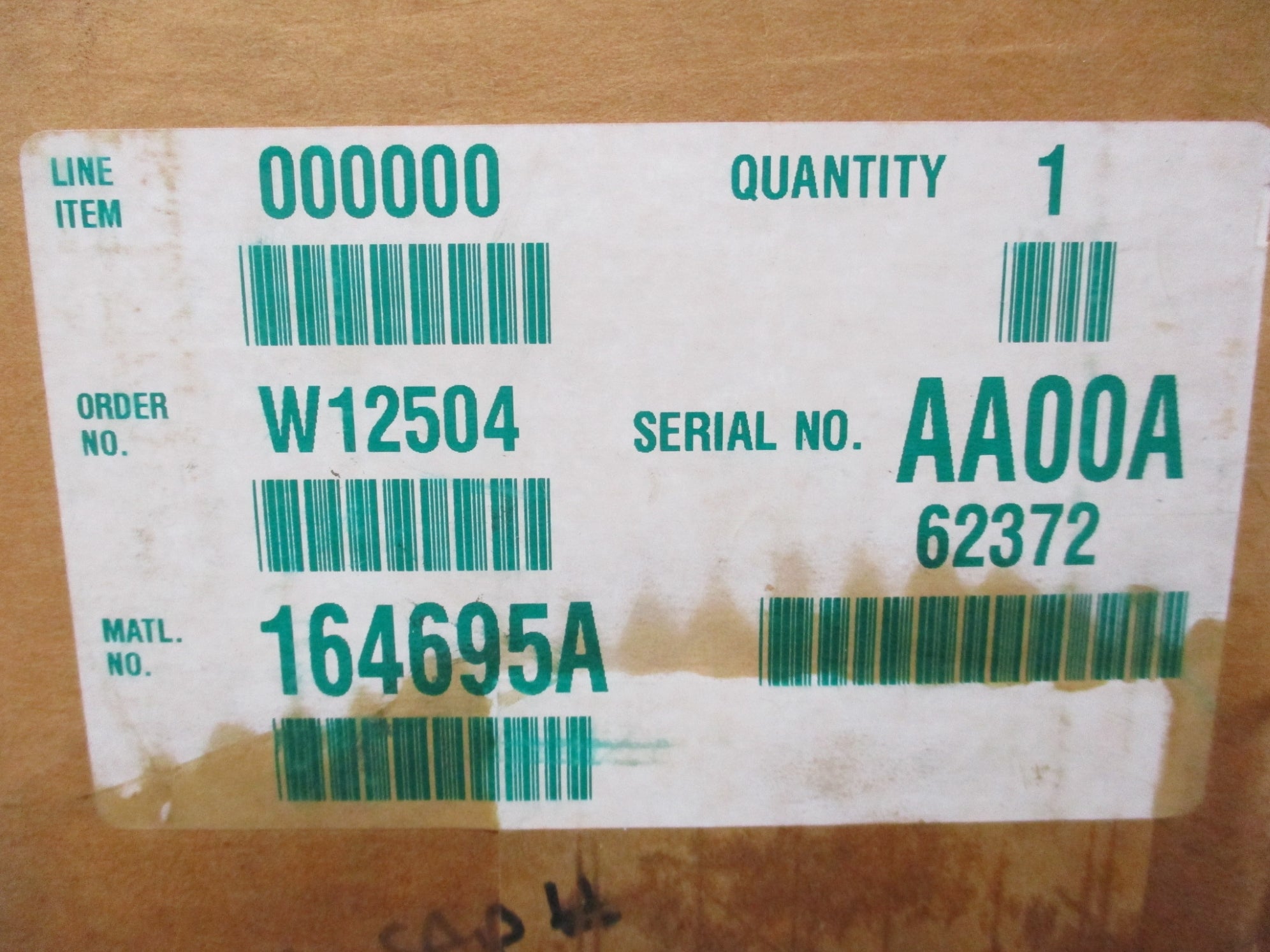 INDUSTRIAL SPARE PART 164695A NSMP