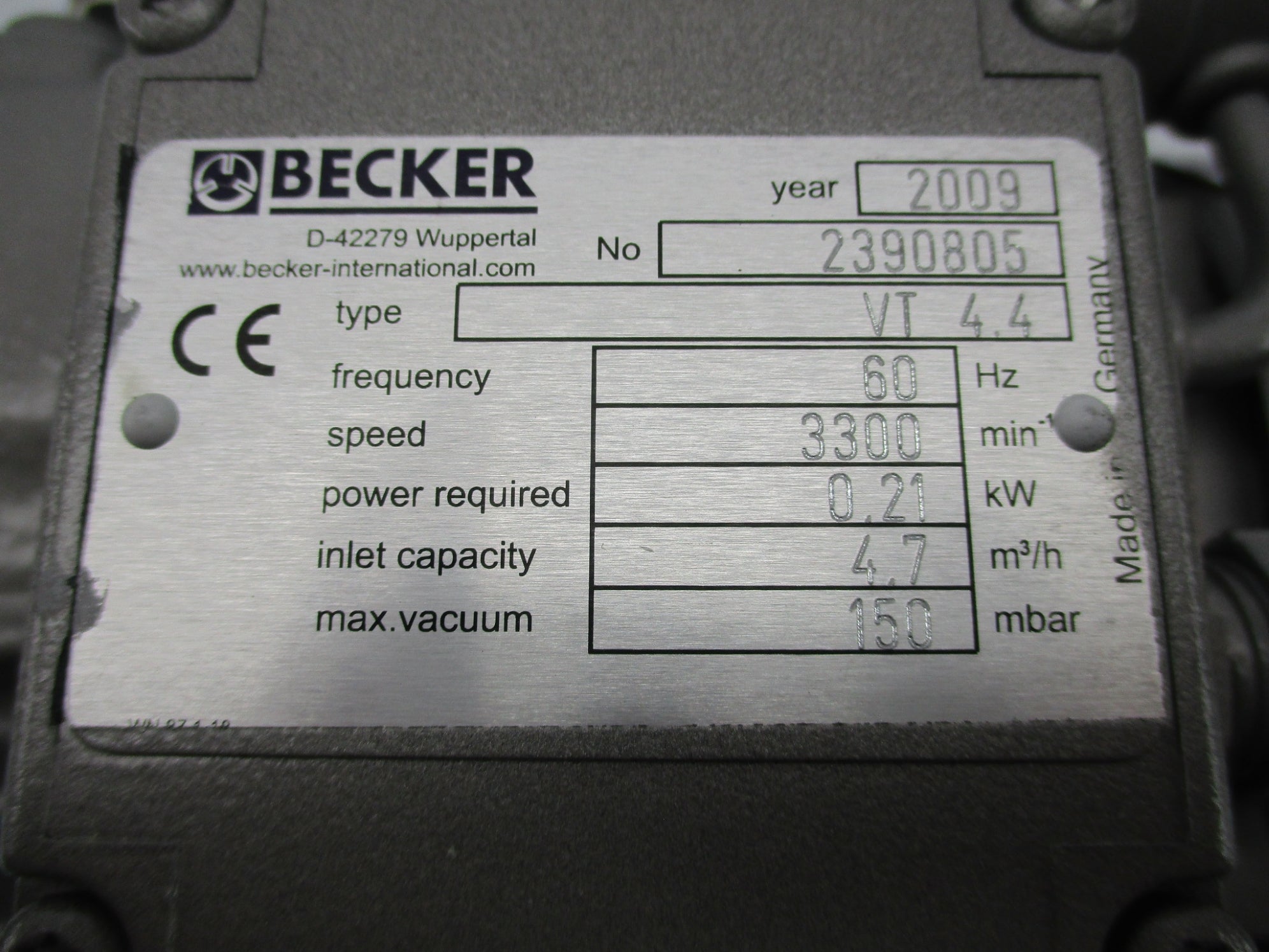 BECKER VT4.4 NSNP