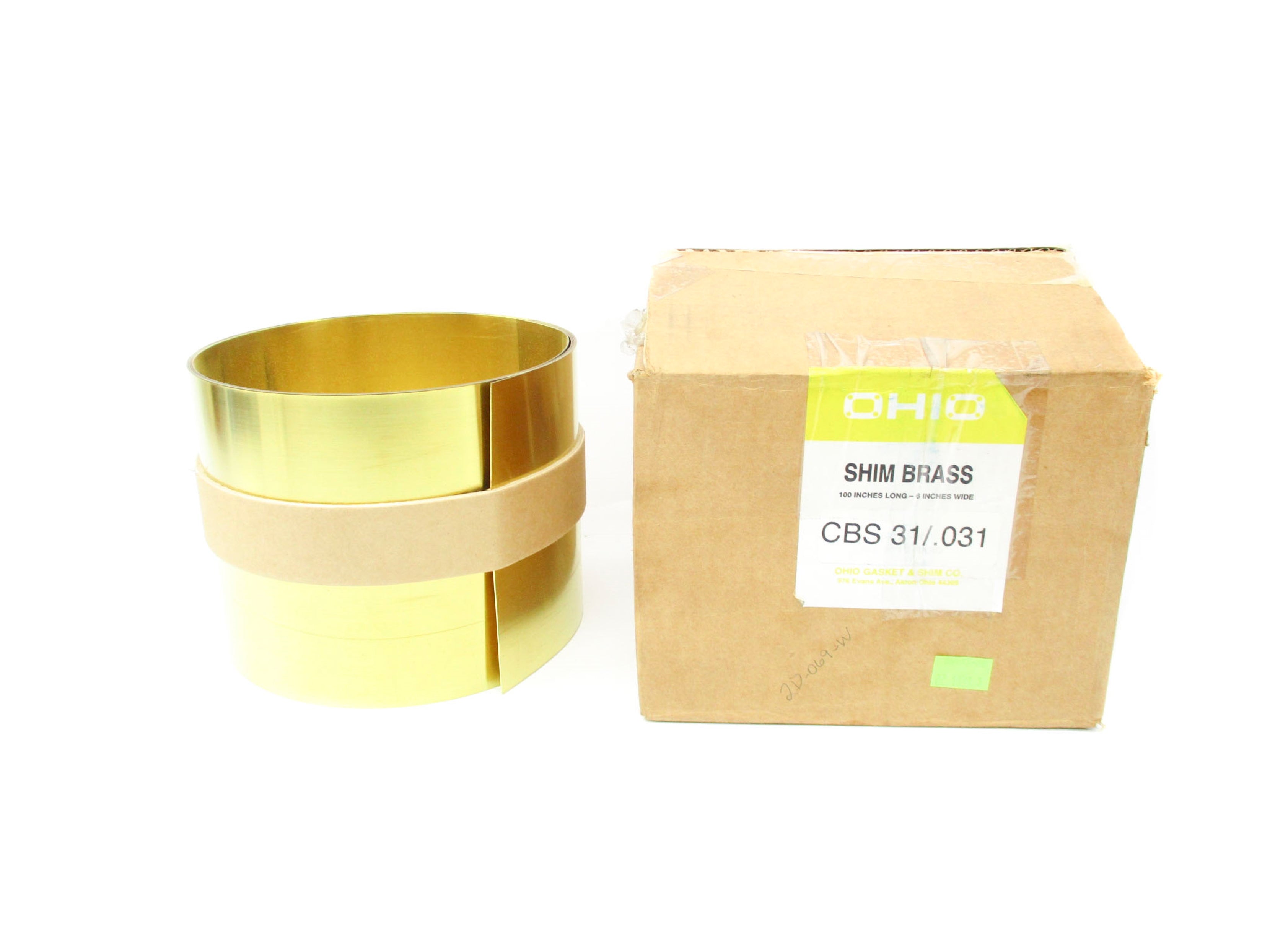 OHIO GASKET & SHIM CBS31/.031 NSMP