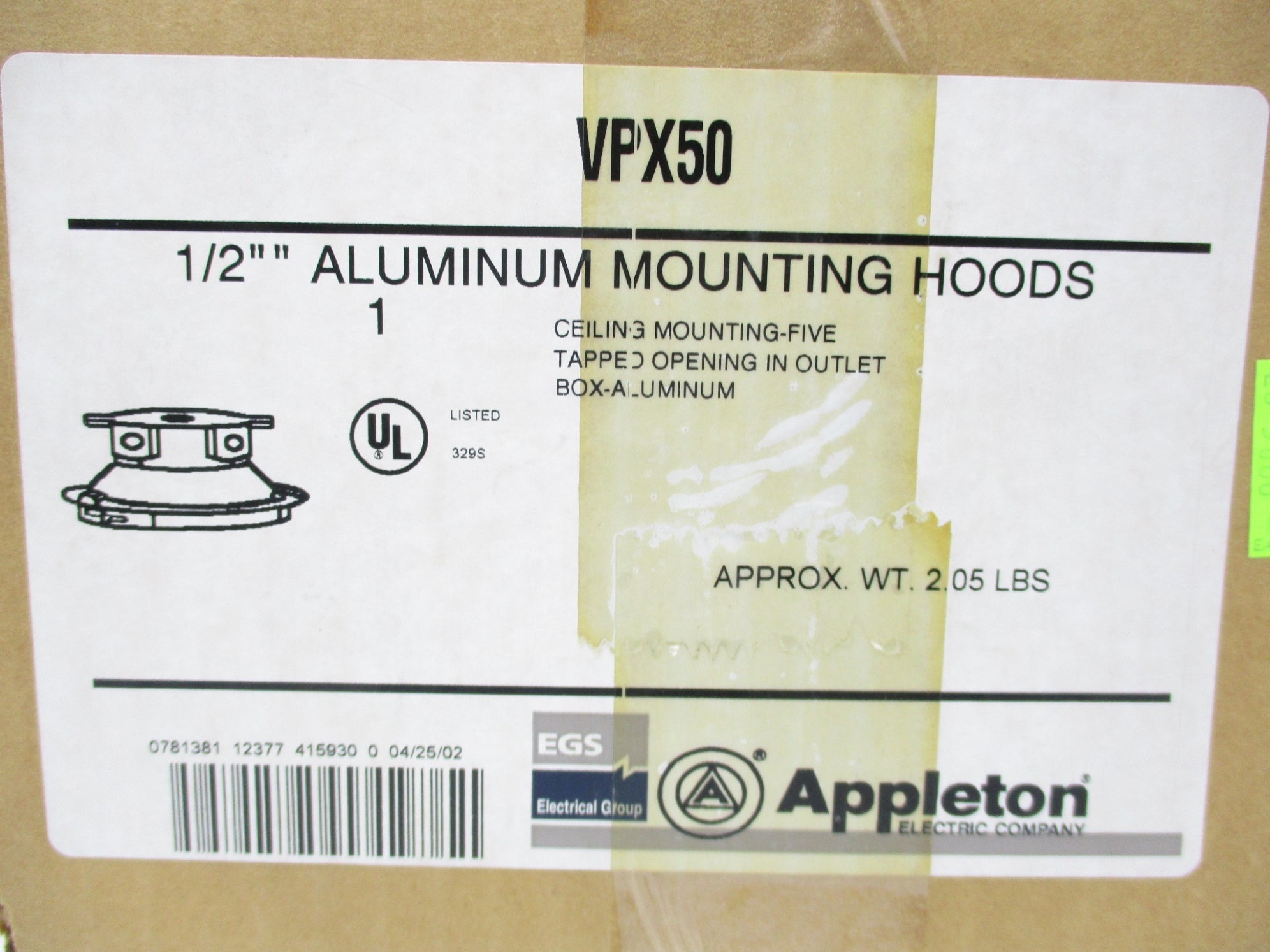 APPLETON VPX50 NSMP