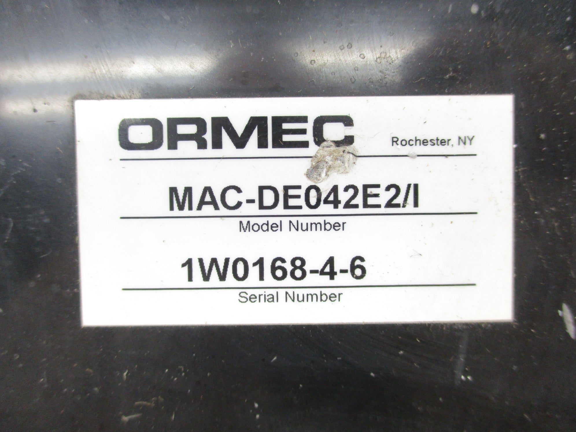 ORMEC MAC-DE042E2/I UNMP