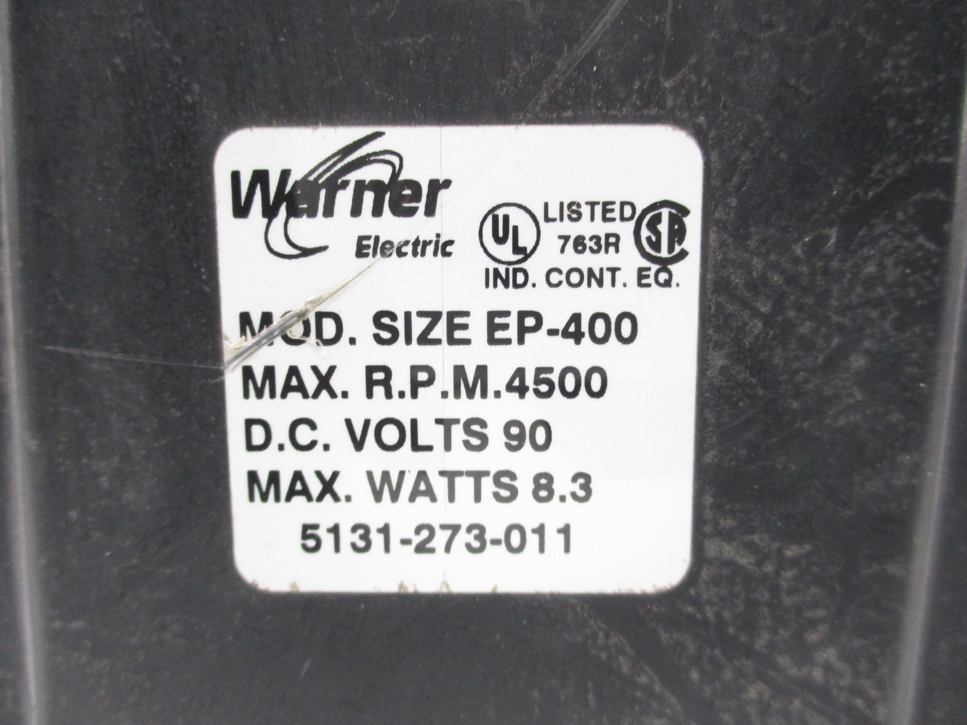 WARNER ELECTRIC 5131-273-011 NSNP