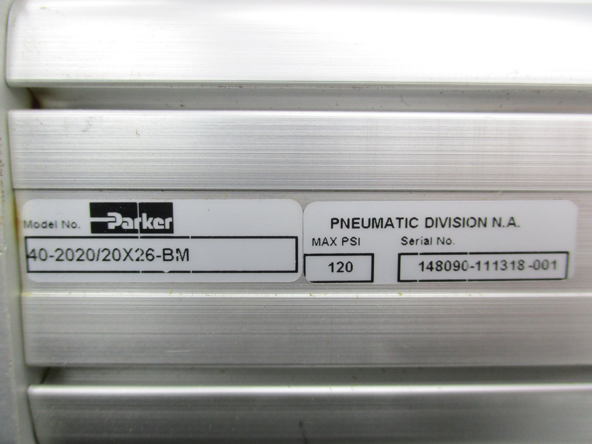 PARKER 40-2020/20X26-BM 120PSI NSNP