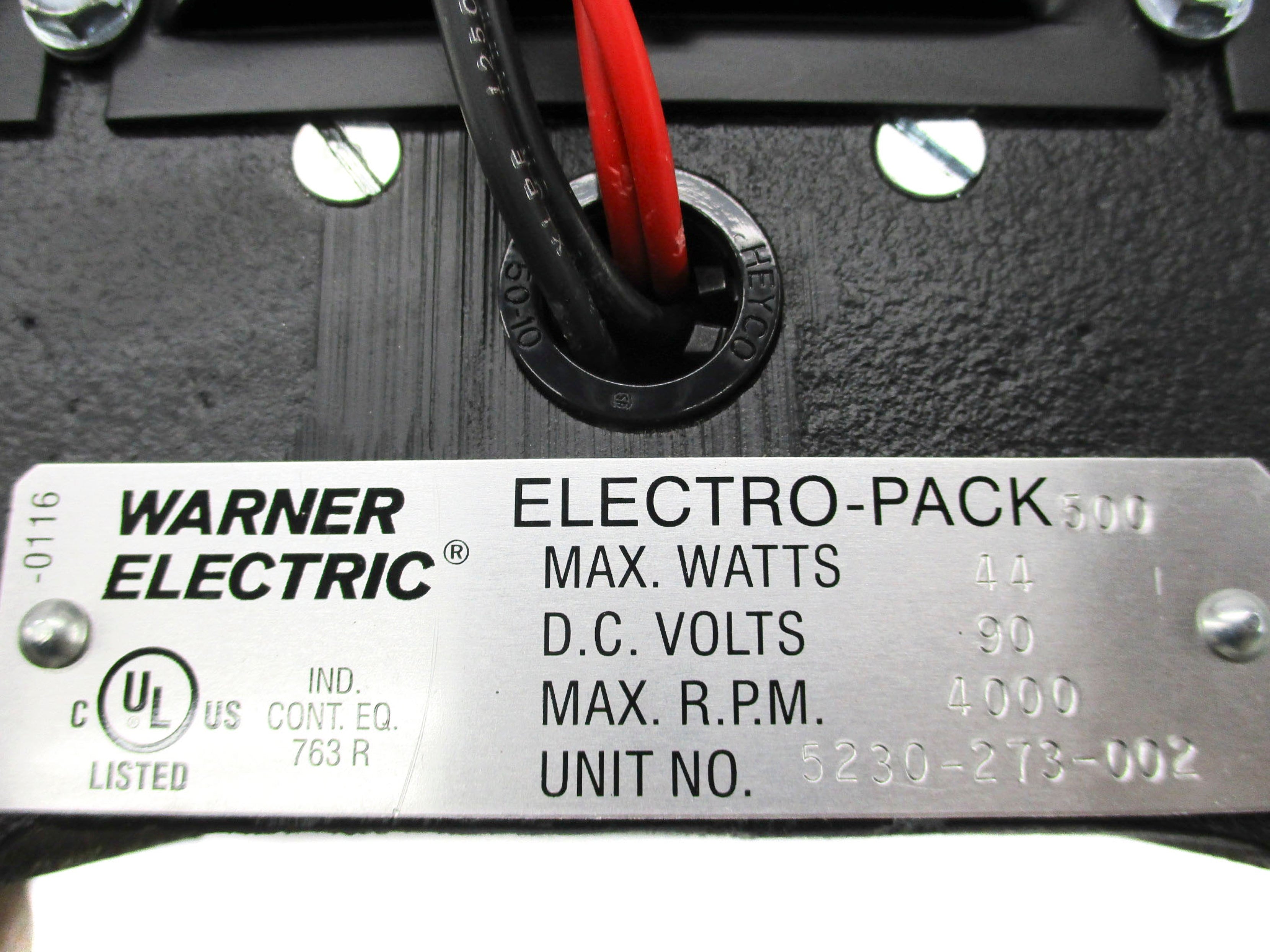 WARNER ELECTRIC 5230-273-002 NSNP