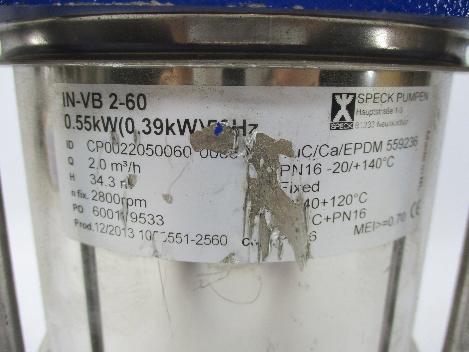 SPECK IN-VB2-60 NSMP