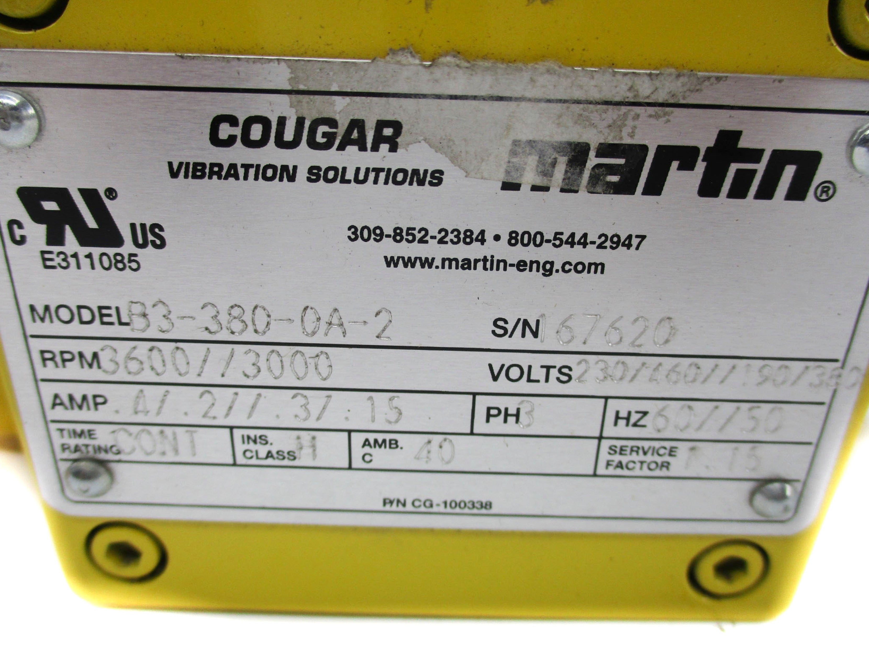 MARTIN CG-100338 NSNP