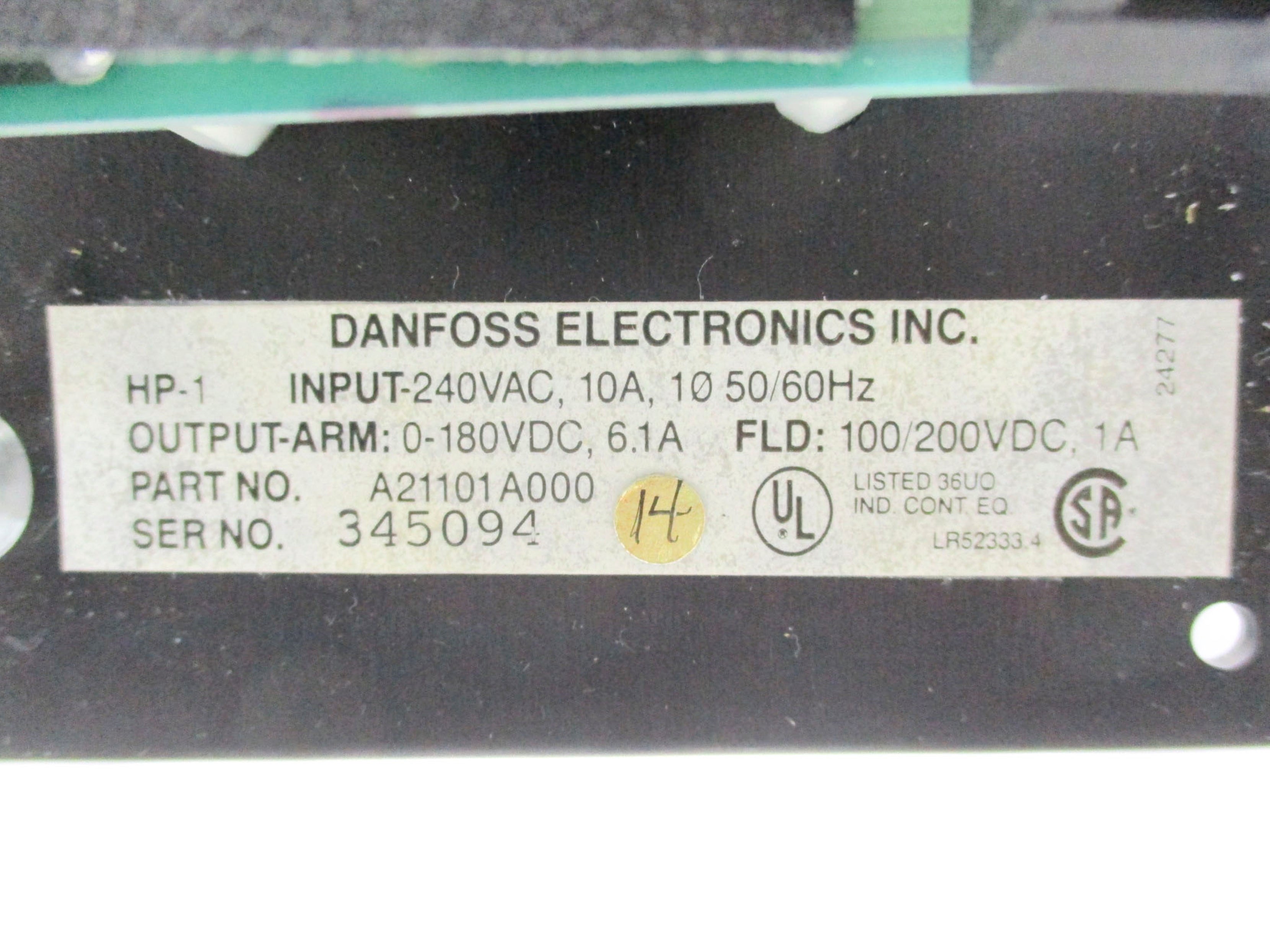 DANFOSS A21101A000 NSNP