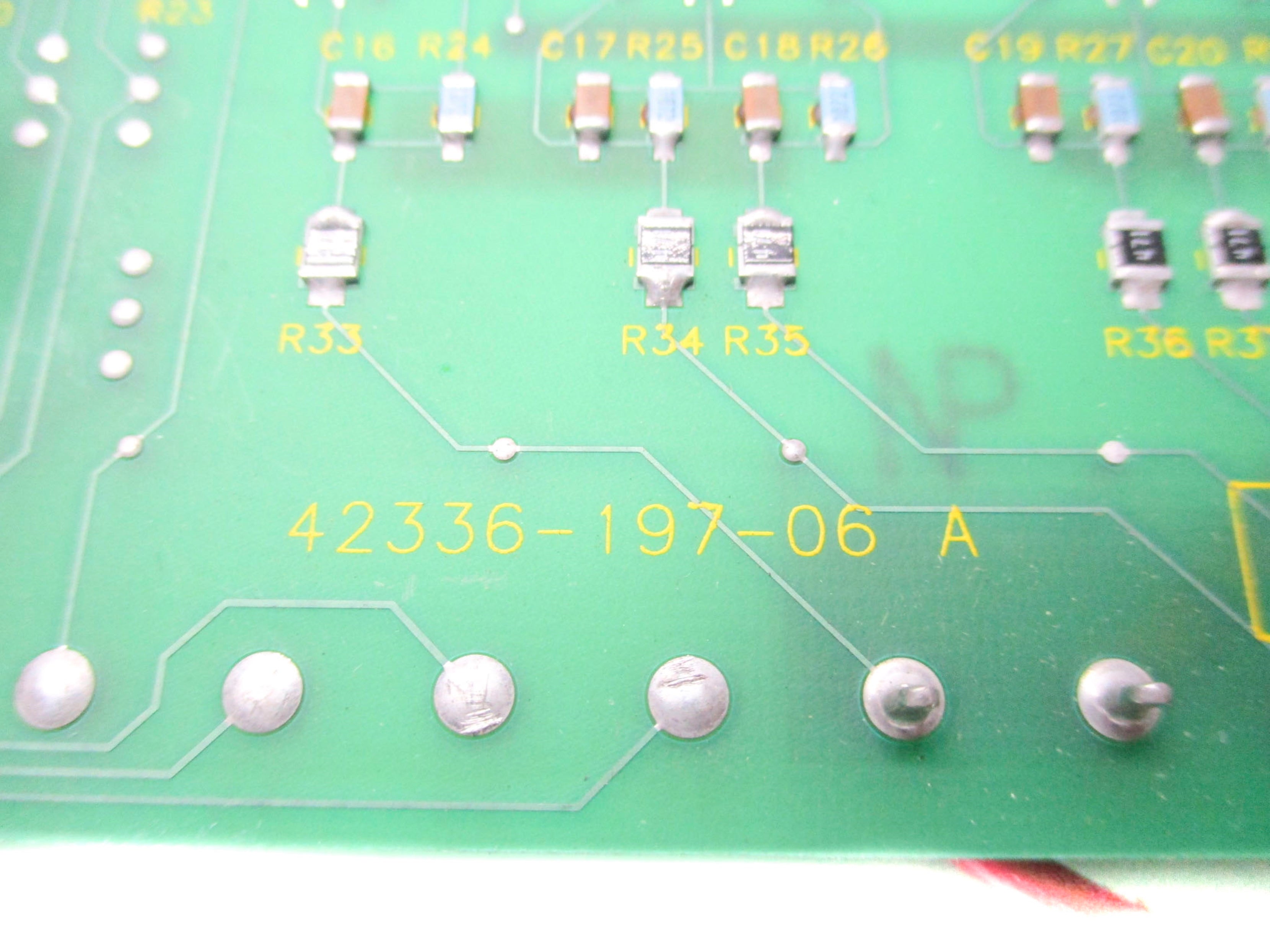 INDUSTRIAL SPARE PART 42336-197-06 REV. A UNMP