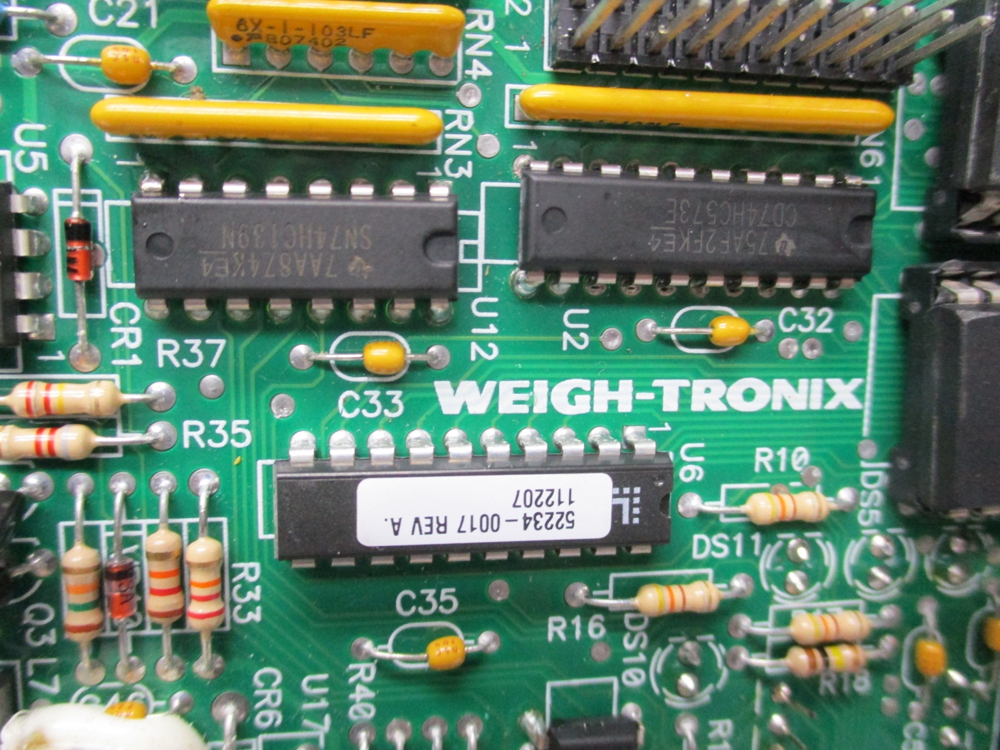 WEIGH-TRONIX D52091 (AS PICTURED) UNMP