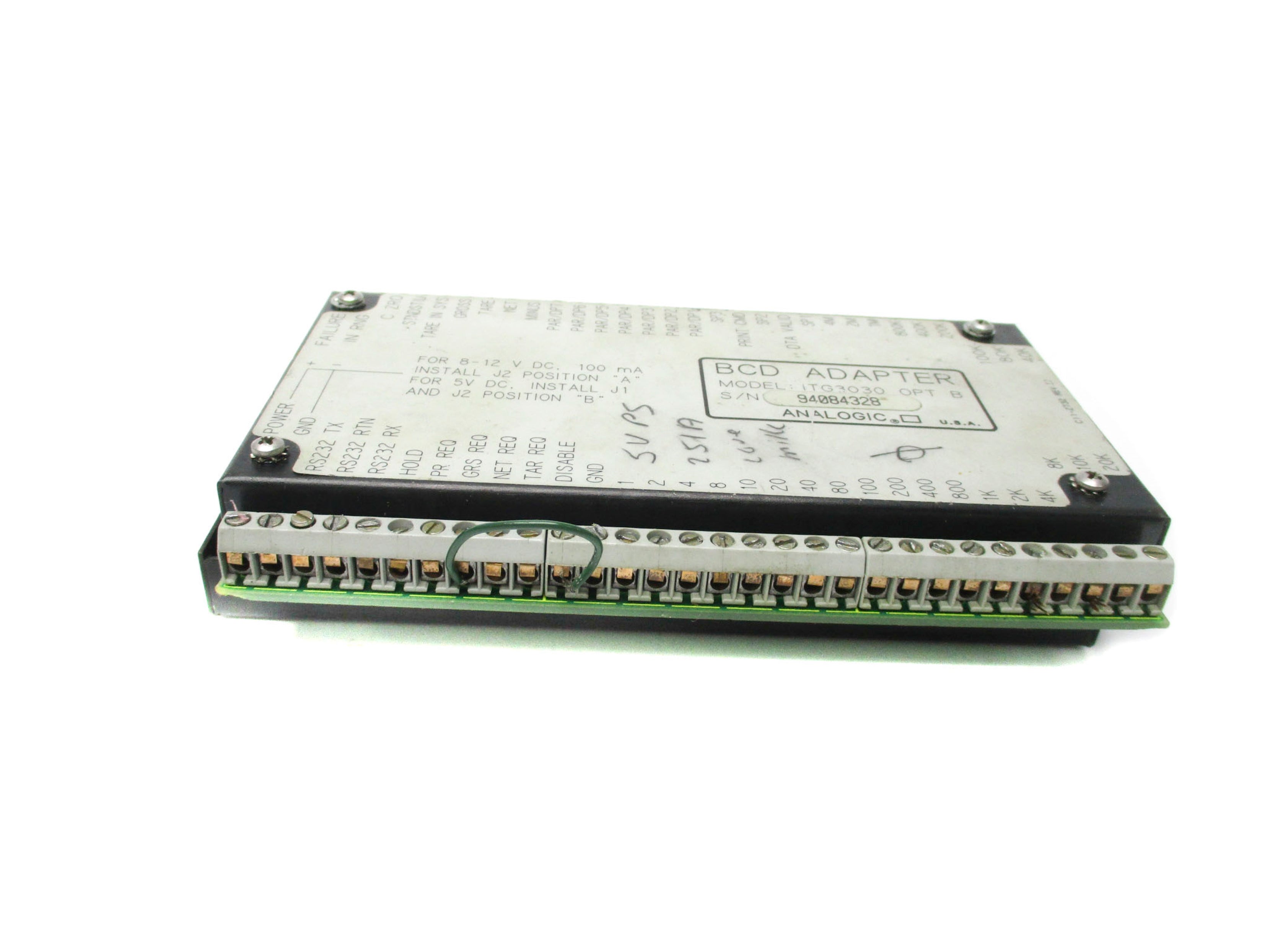 ANALOGIC ITG3030 UNMP