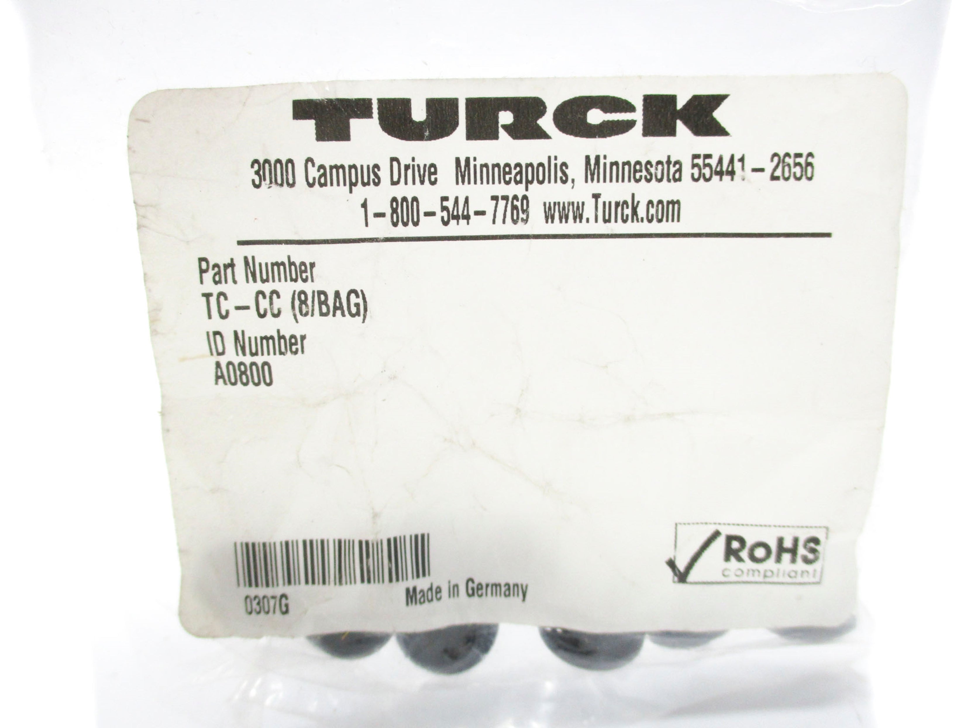 TURCK TC-CC (PKG OF 8) NSMP