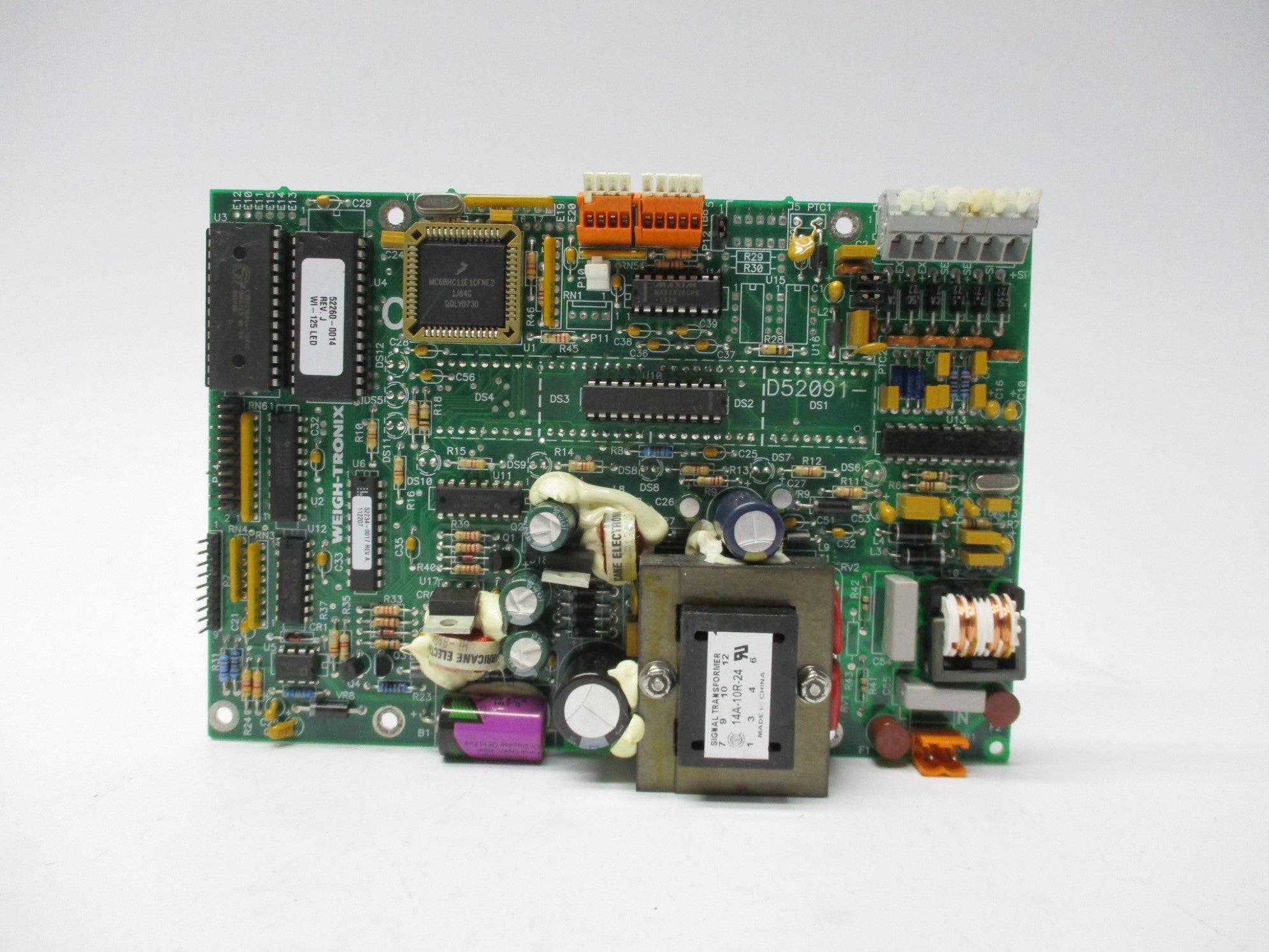 WEIGH-TRONIX 62091-0019 REV. J UNMP