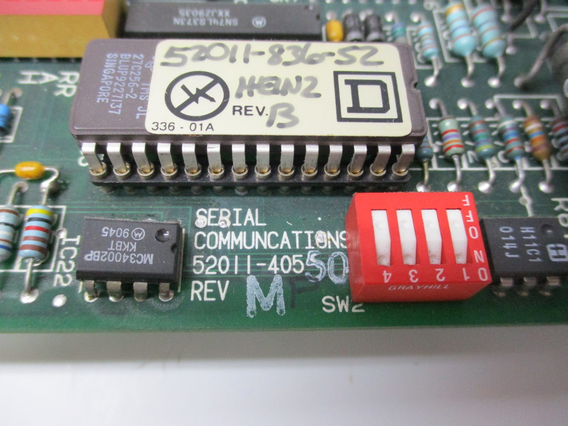 SERIAL COMMUNICATIONS 52011-42550 REV. M ( AS PICTURED) UNMP