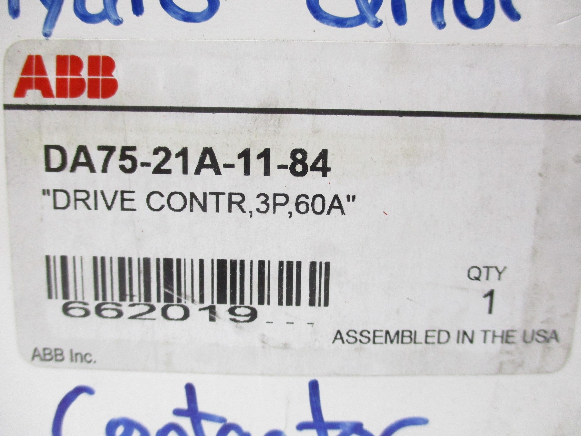 ABB DA75-21A-11-84 NSMP