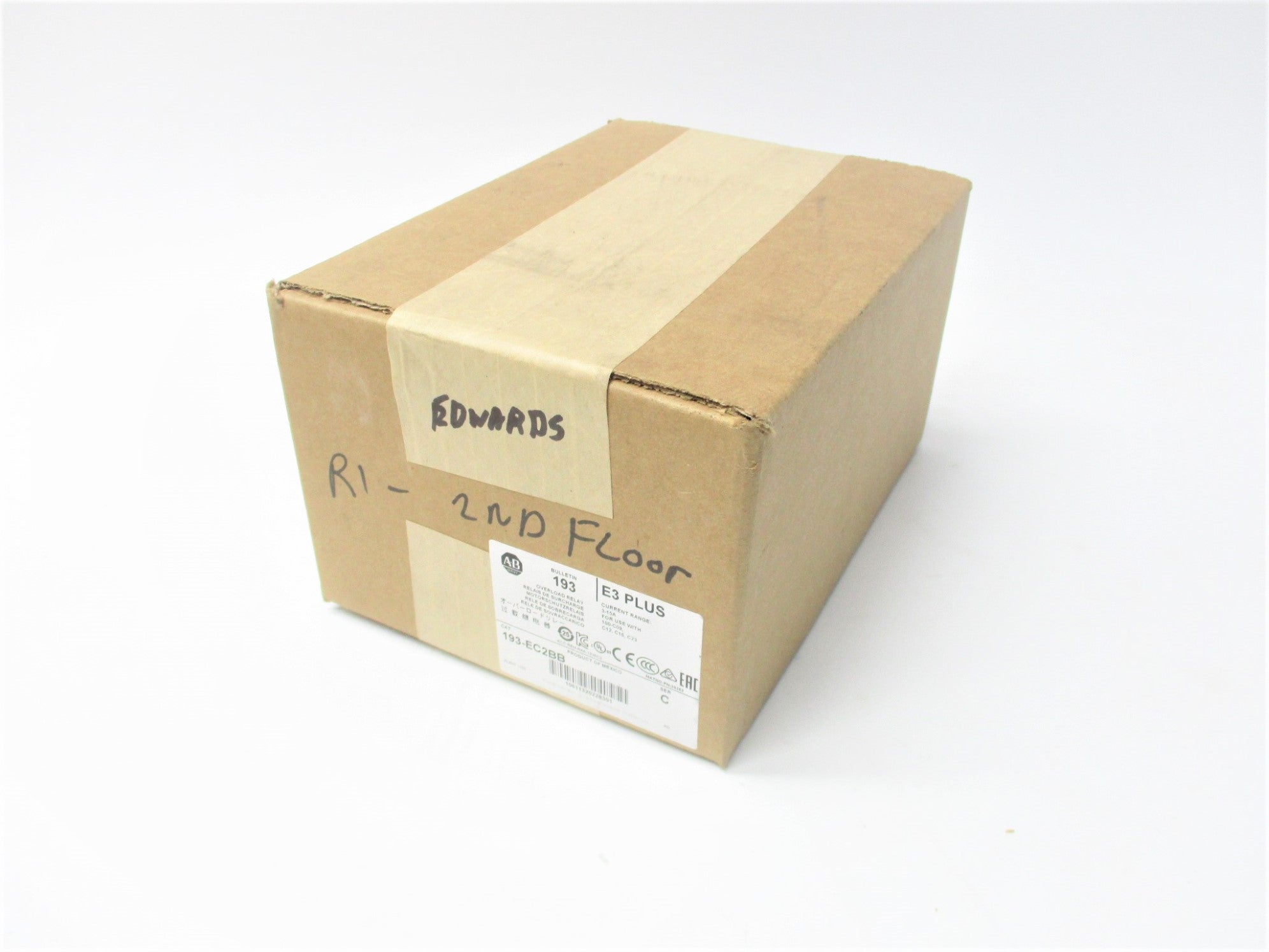 ALLEN BRADLEY 193-EC2BB SER.C 3-15A (BR/WH) NSFS