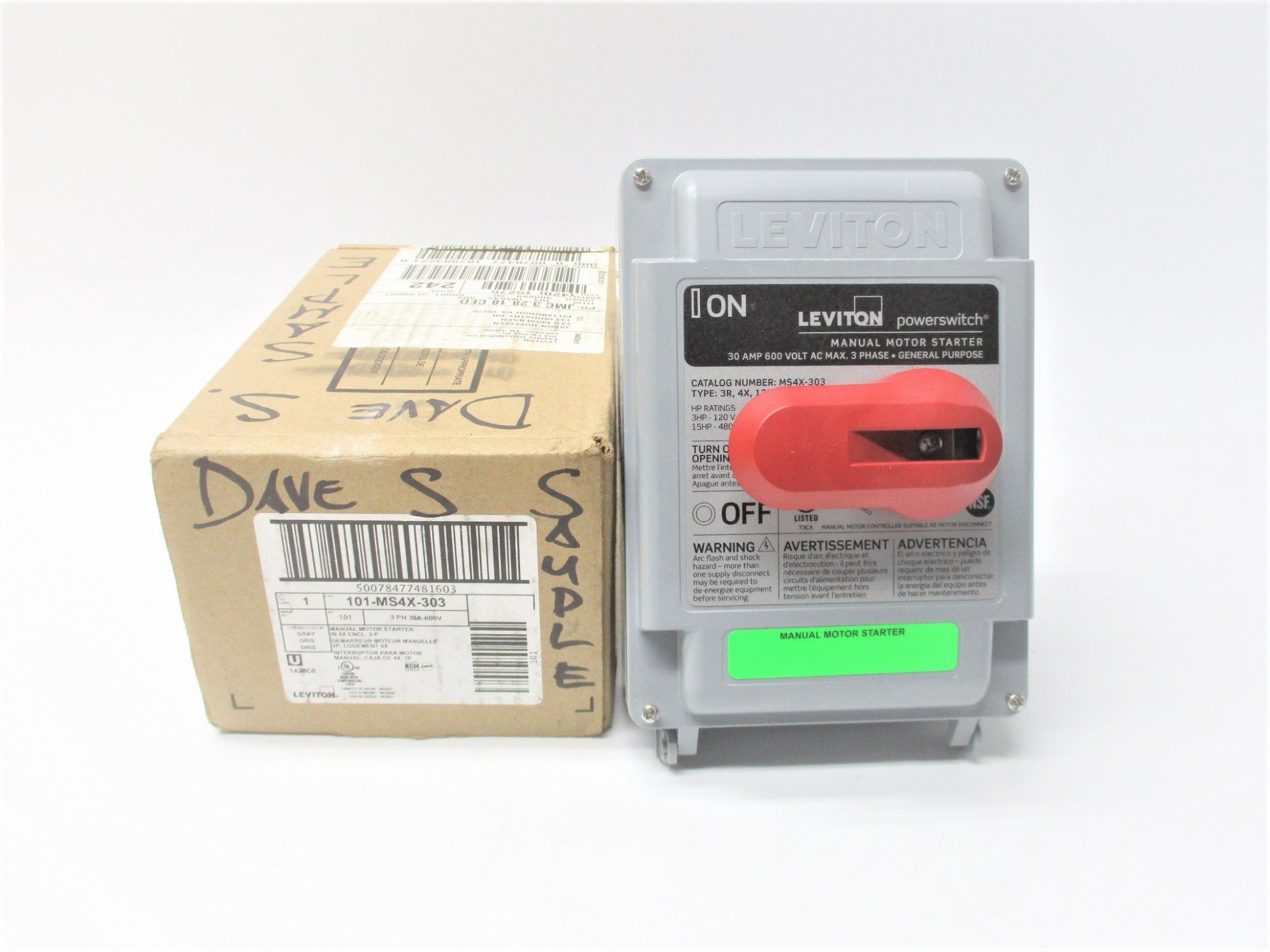 LEVITON 101-MS4X-303 NSMP