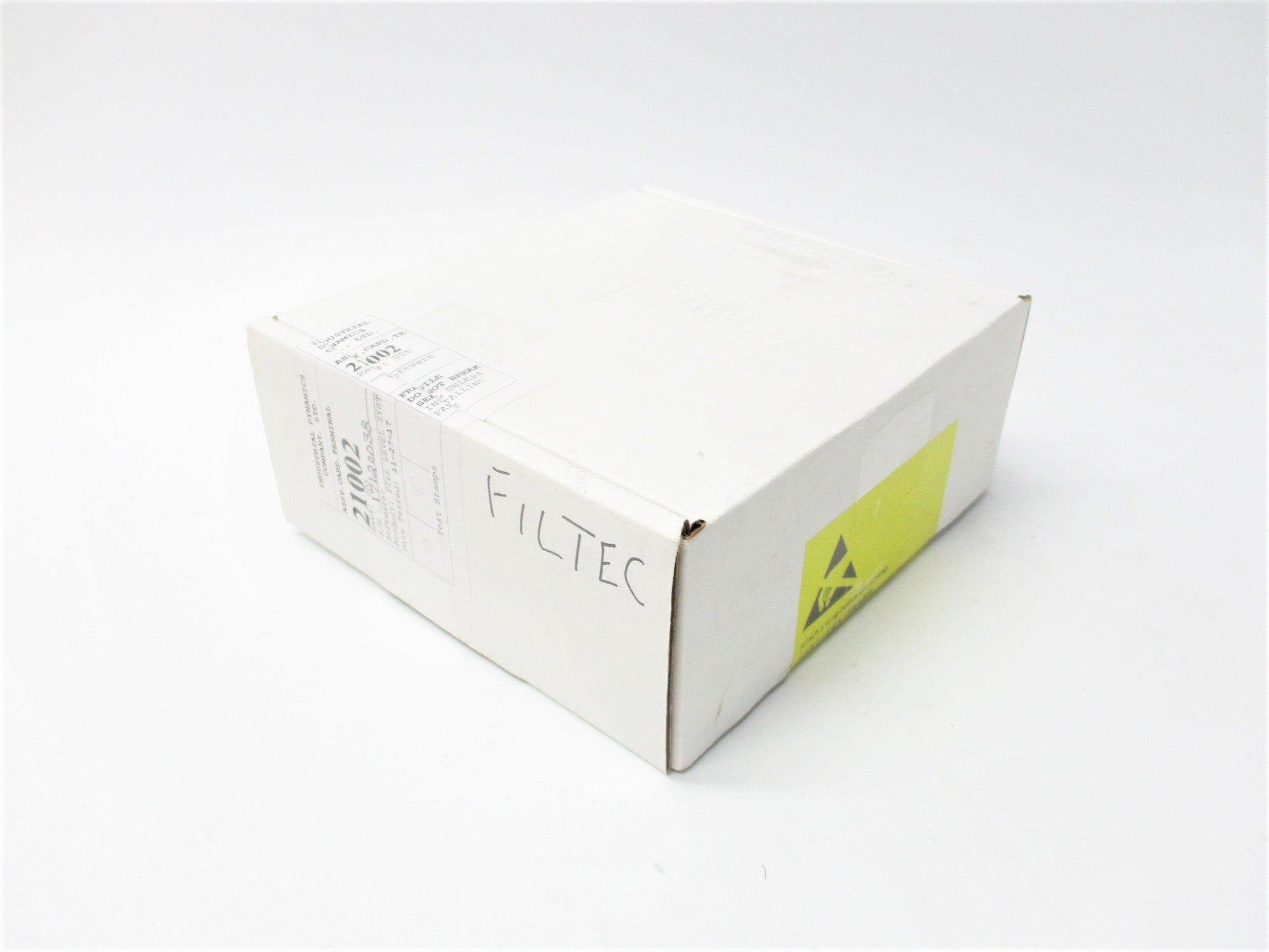 INDUSTRIAL DYNAMICS 21002 REV. 005 NSFS