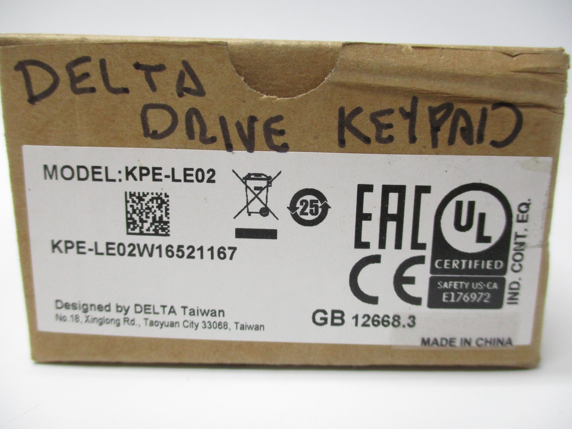 DELTA ELECTRONICS KPE-LE02 NSMP