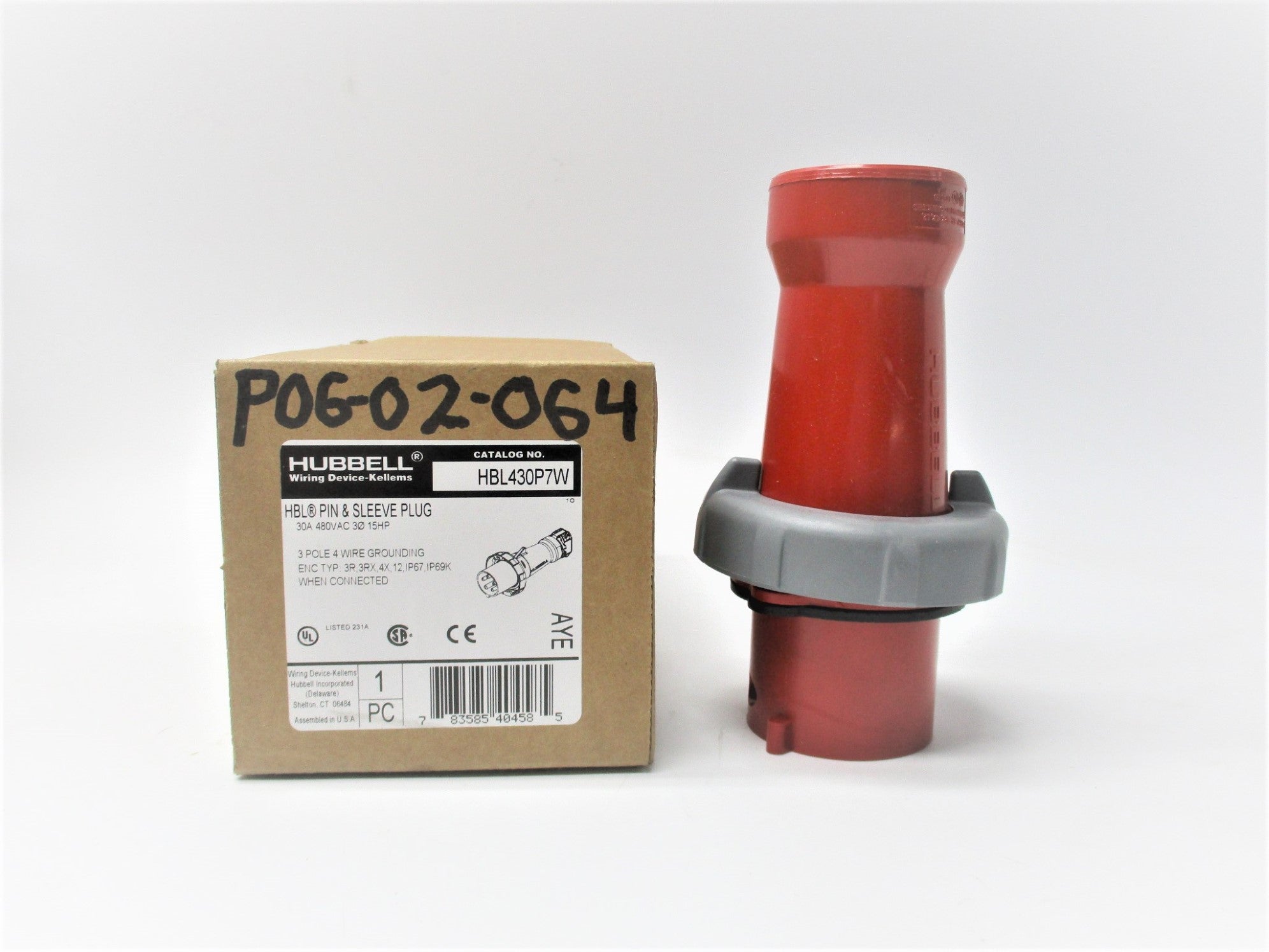 HUBBELL HBL430P7W NSMP
