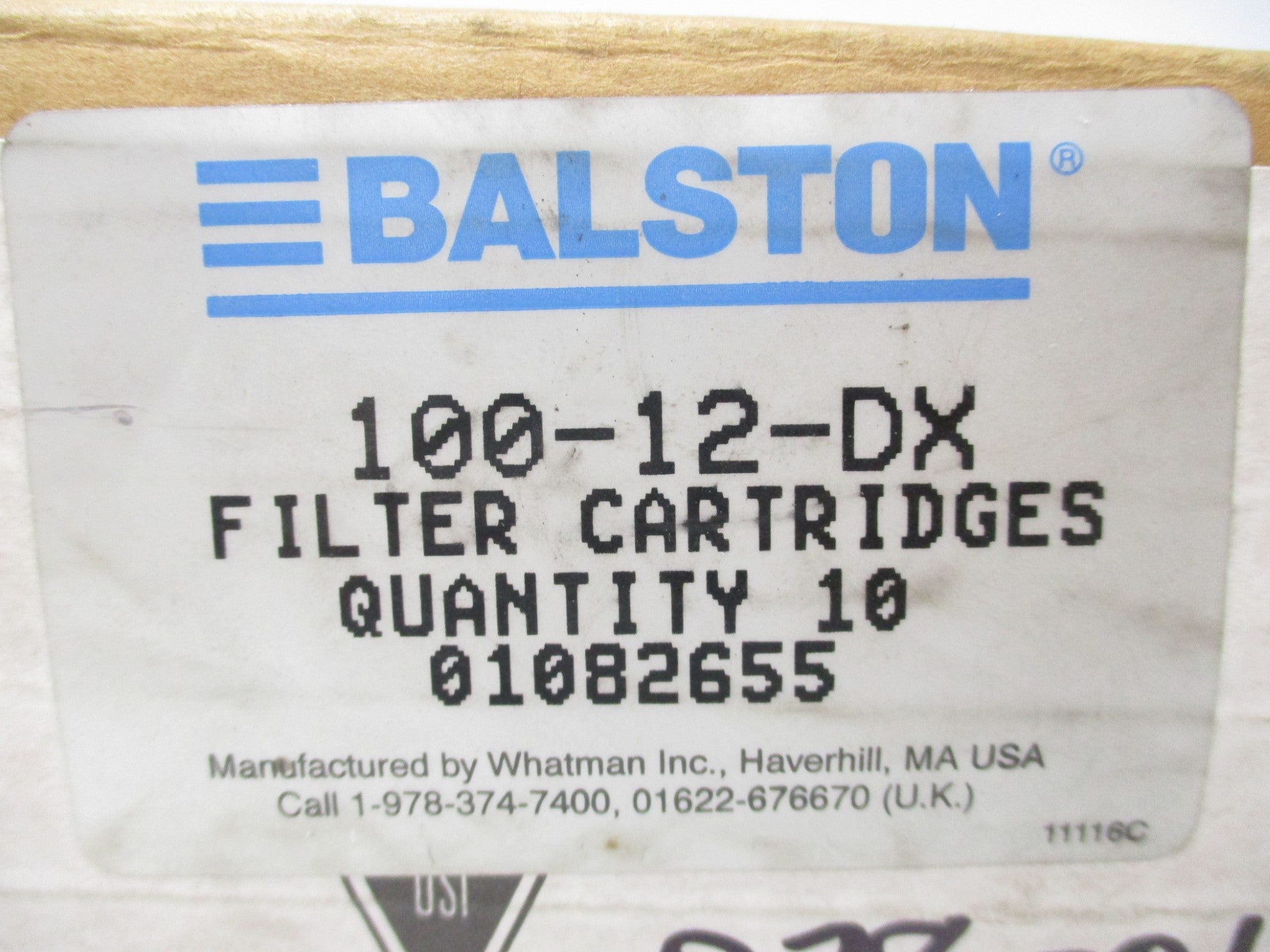 BALSTON 100-12-DX (PKG OF 10) NSMP