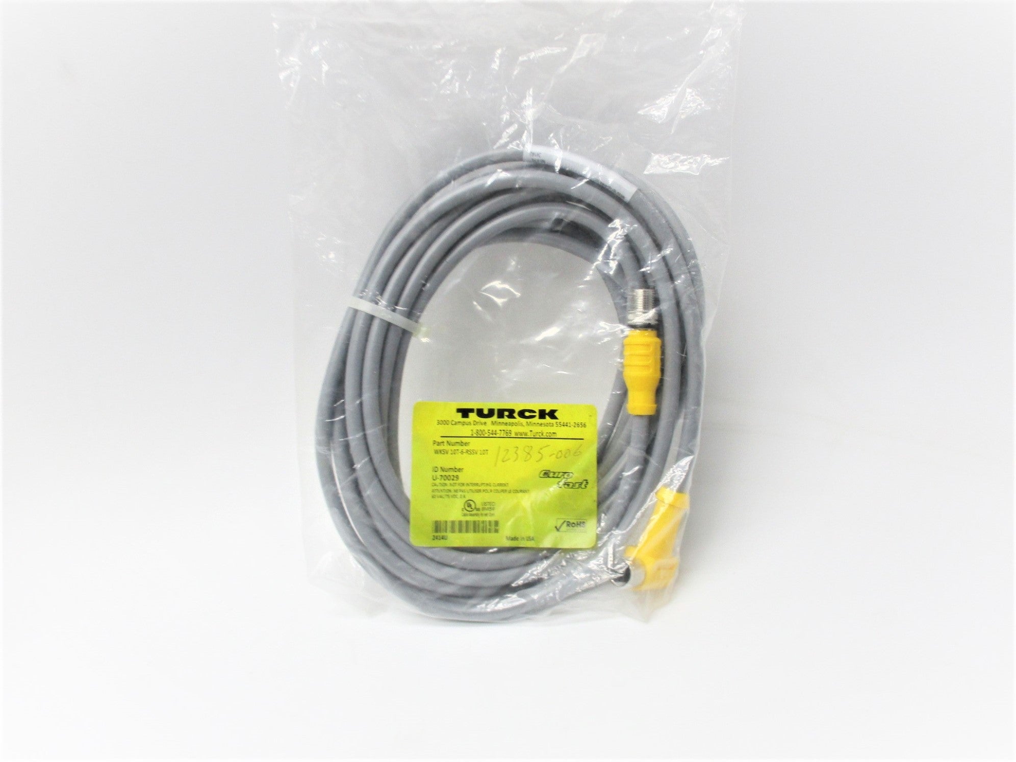 TURCK WKSV10T-6-RSSV10T NSMP