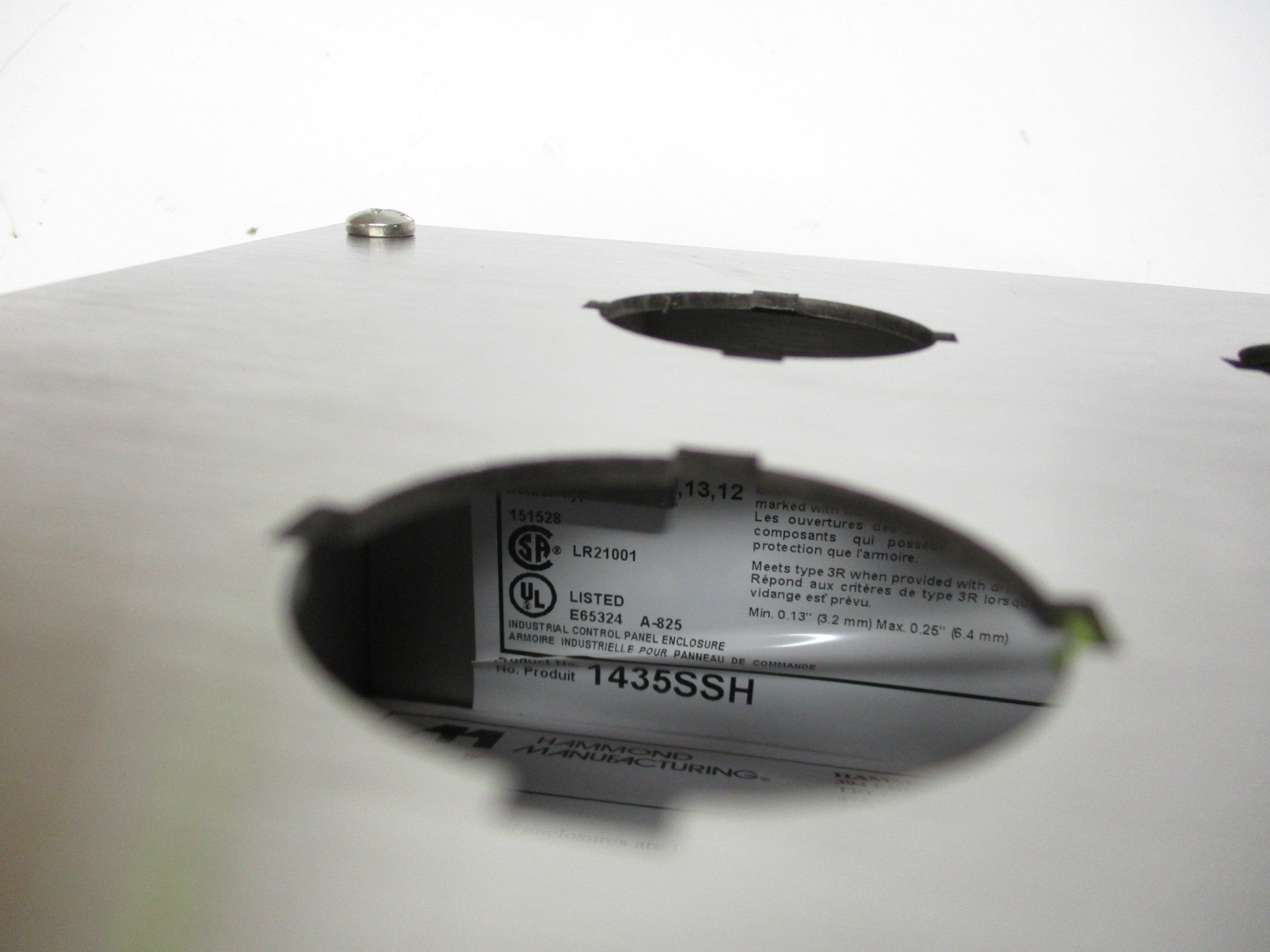 HAMMOND MANUFACTURING 1435SSH NSMP