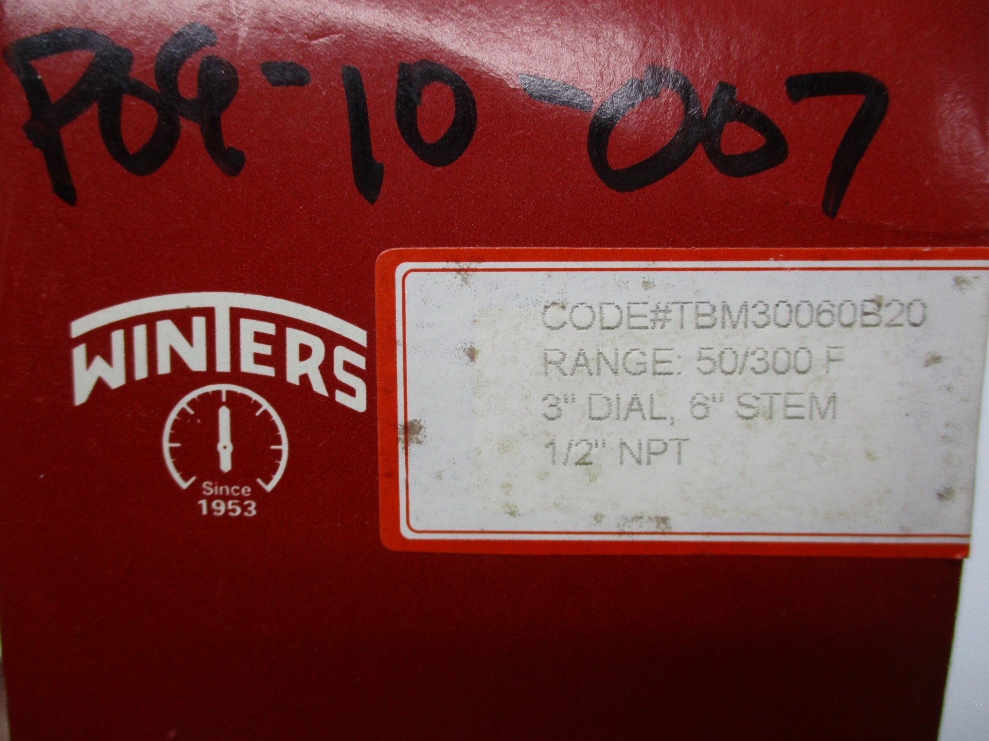 WINTERS TBM30060B20 NSMP