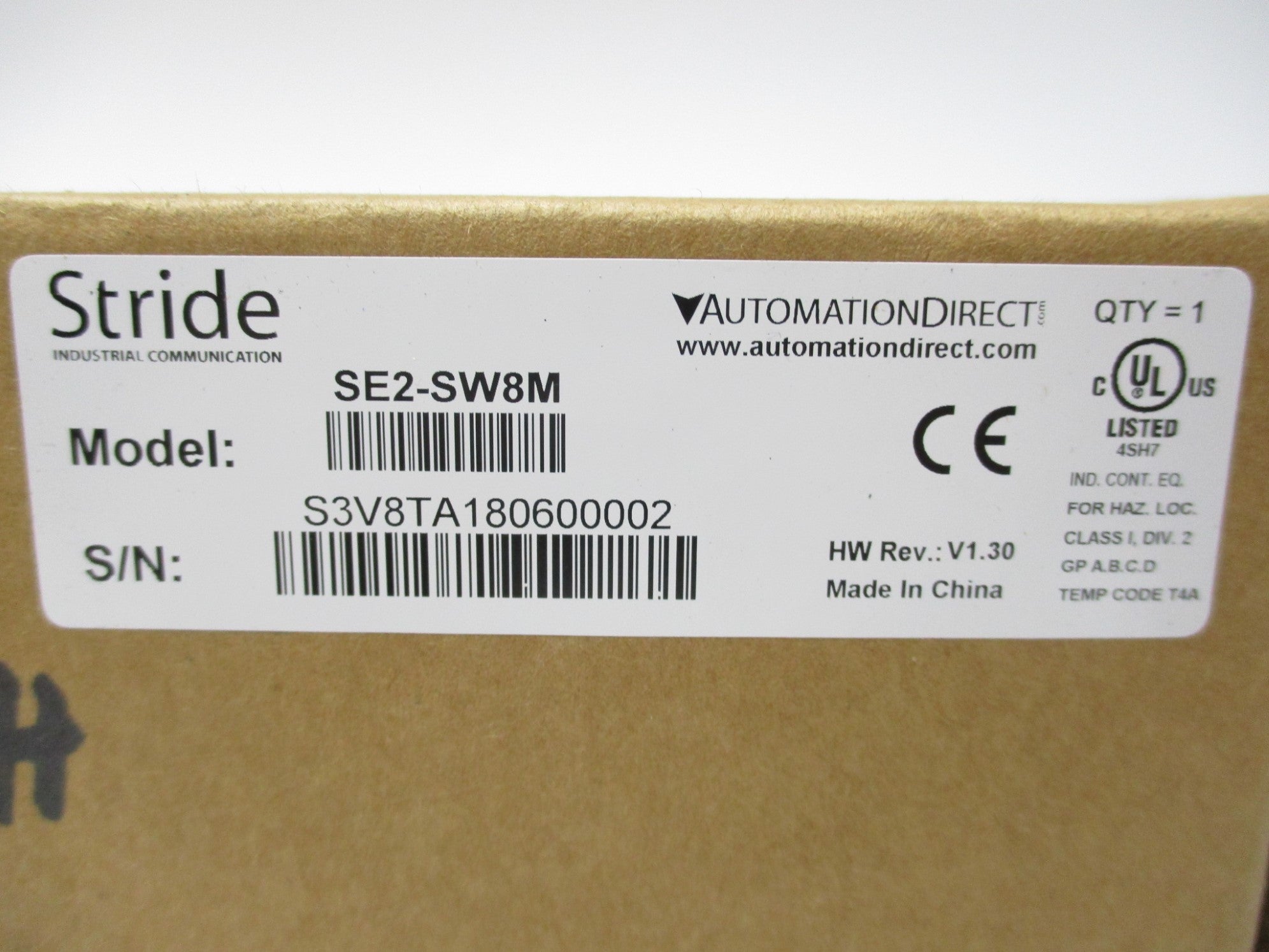 AUTOMATION DIRECT SE2-SW8M NSMP