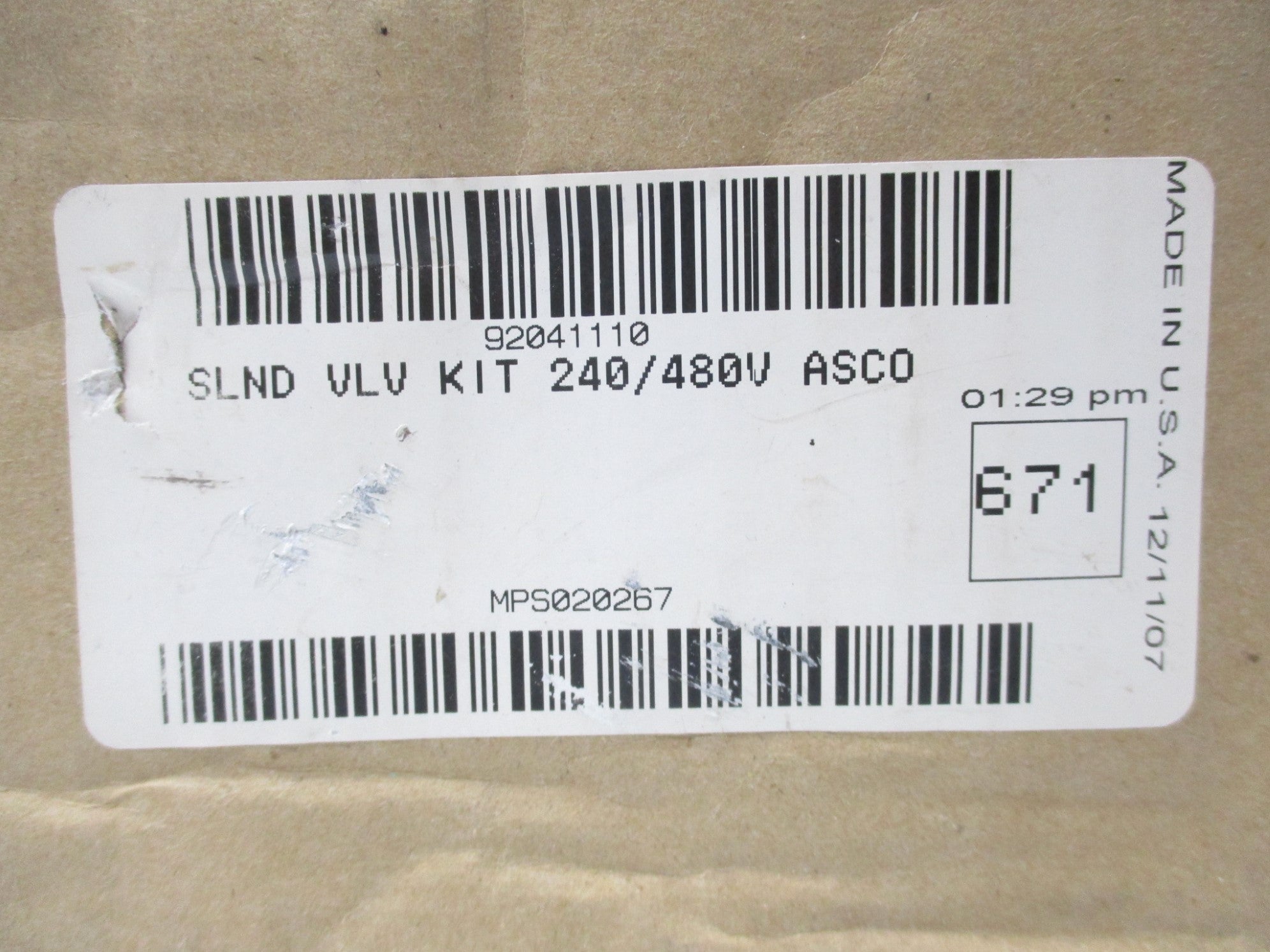 ASCO JDF8262D022E 92041110 240/480V NSFS