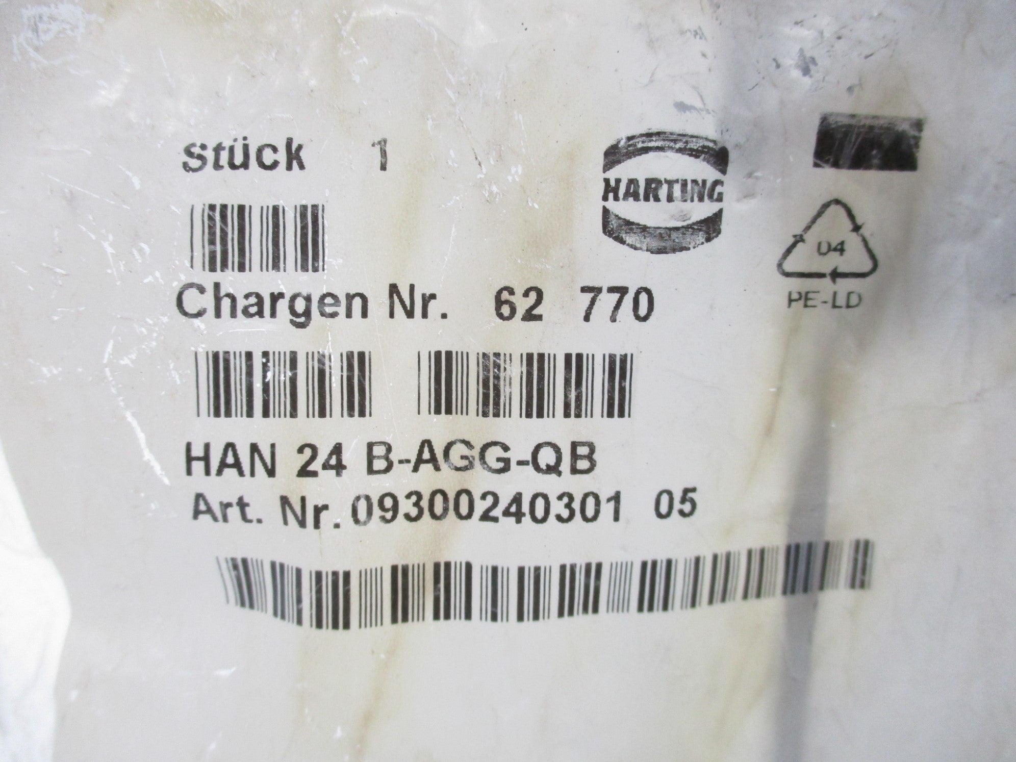 HARTING HAN24B-AGG-QB NSMP