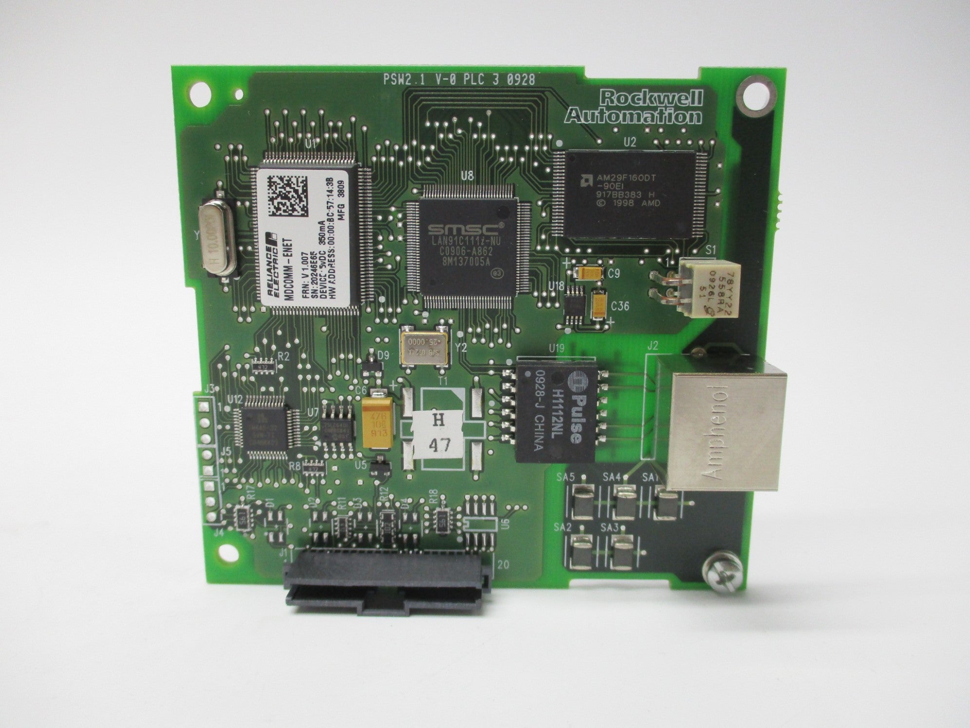 RELIANCE ELECTRIC MDCOMM-ENET F/W V1.007 NSMP