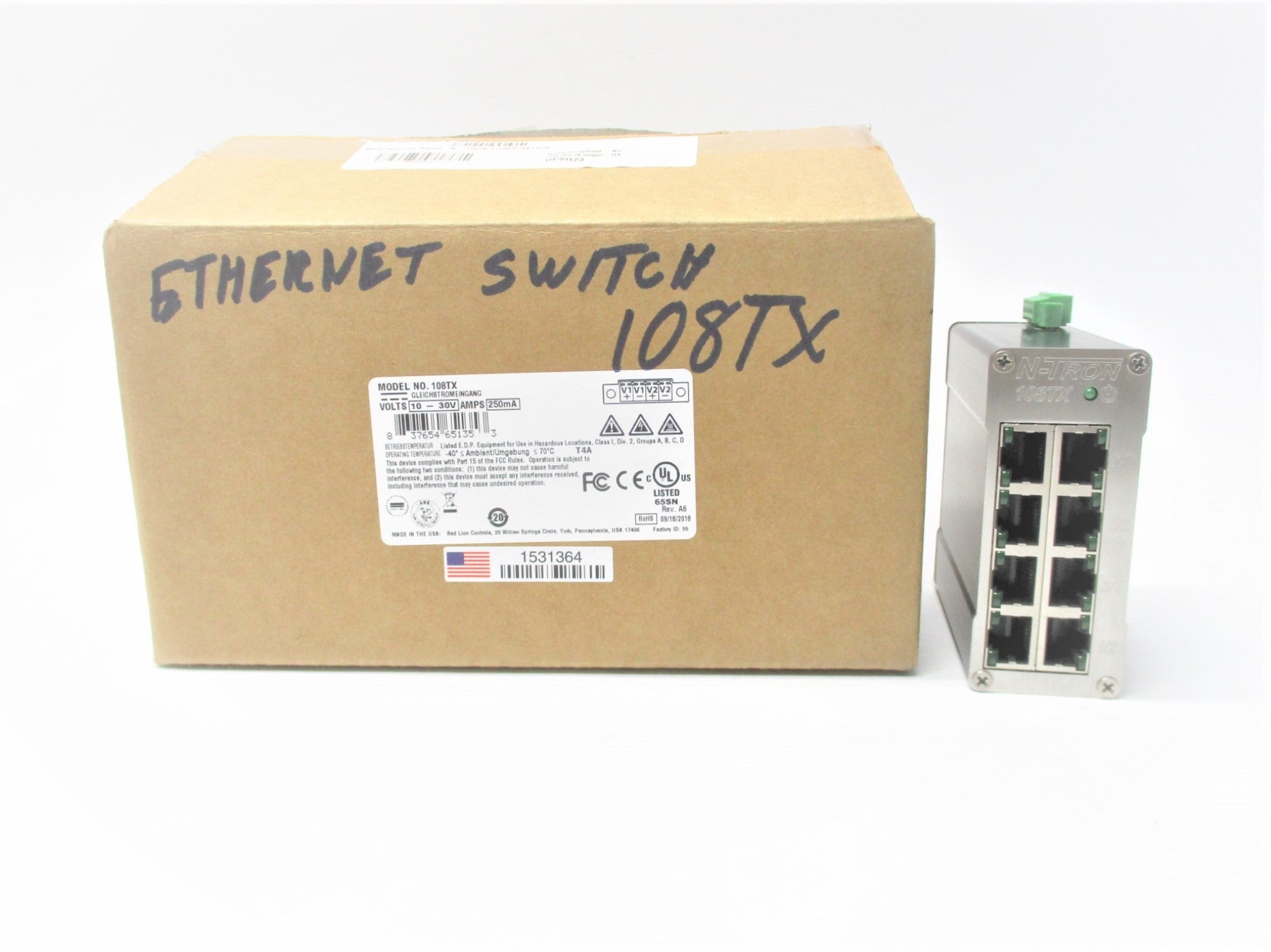 RED LION CONTROLS N-TRON 108TX 10-30V NSMP