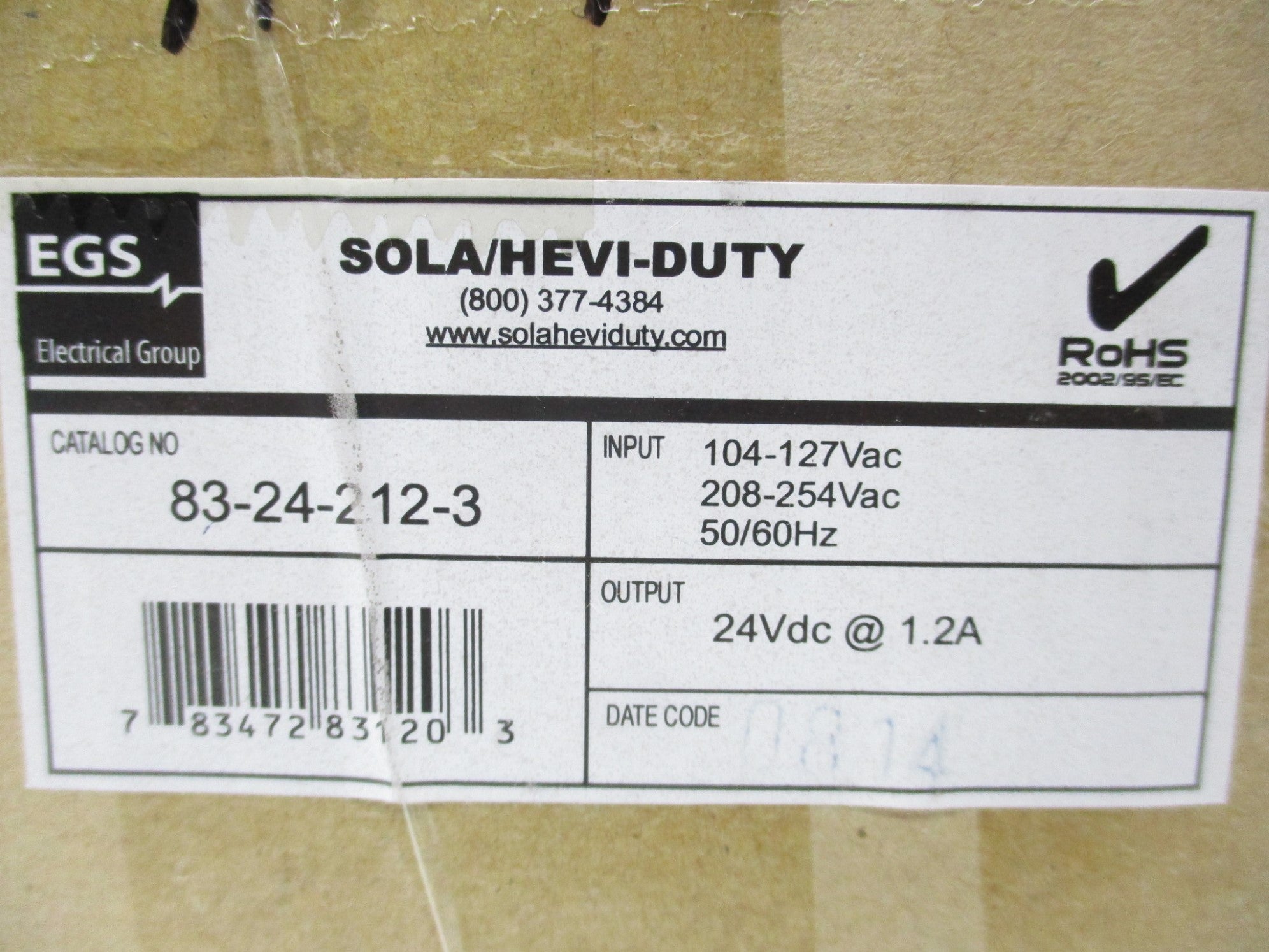 SOLA 83-24-212-3 NSMP