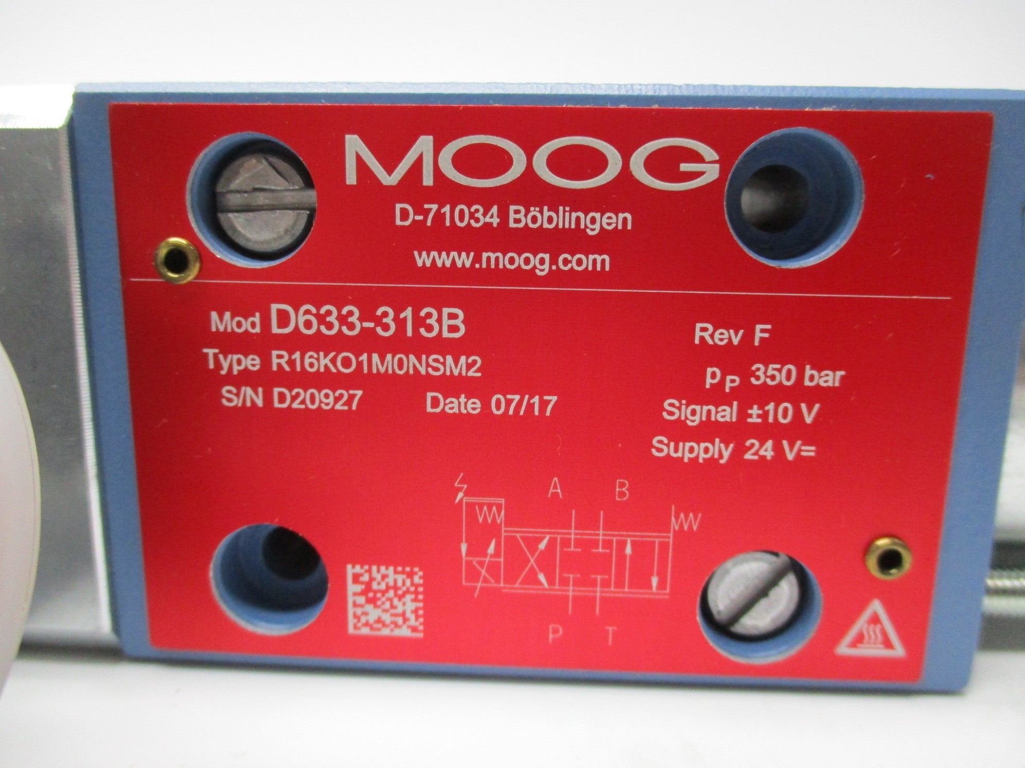 MOOG D633-313B NSMP