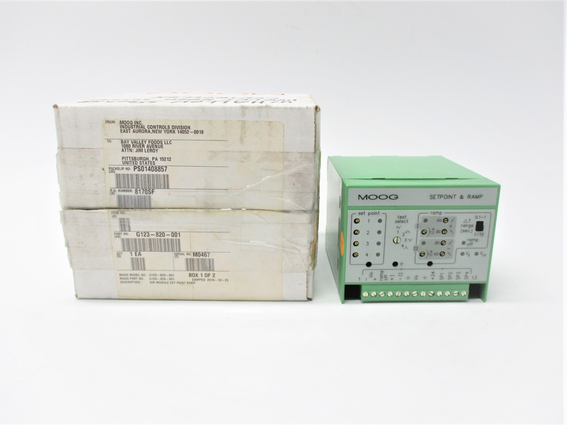 MOOG G123-820-001 NSMP