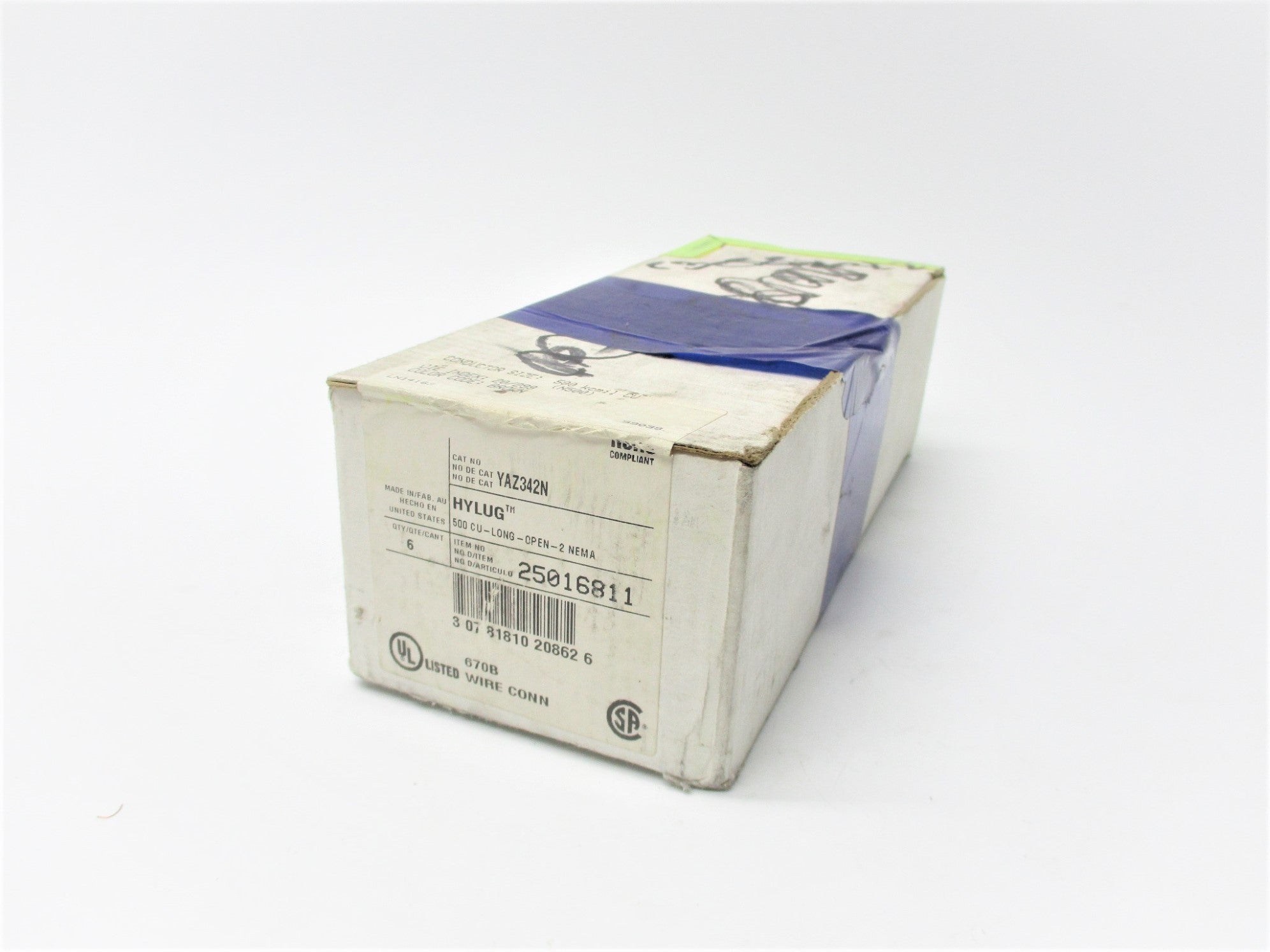 BURNDY YAZ342N (PKG OF 6) NSFS