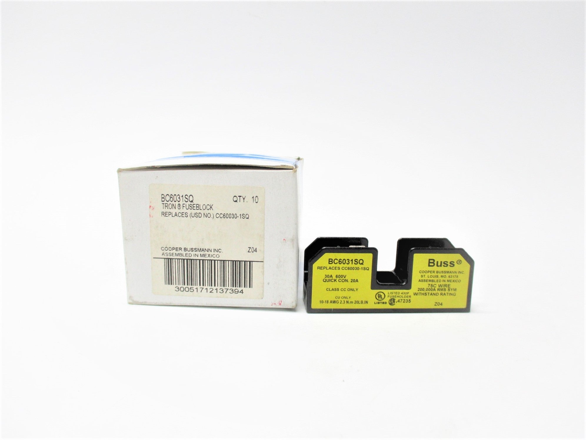 BUSS BC6031SQ (PKG OF 10) NSMP