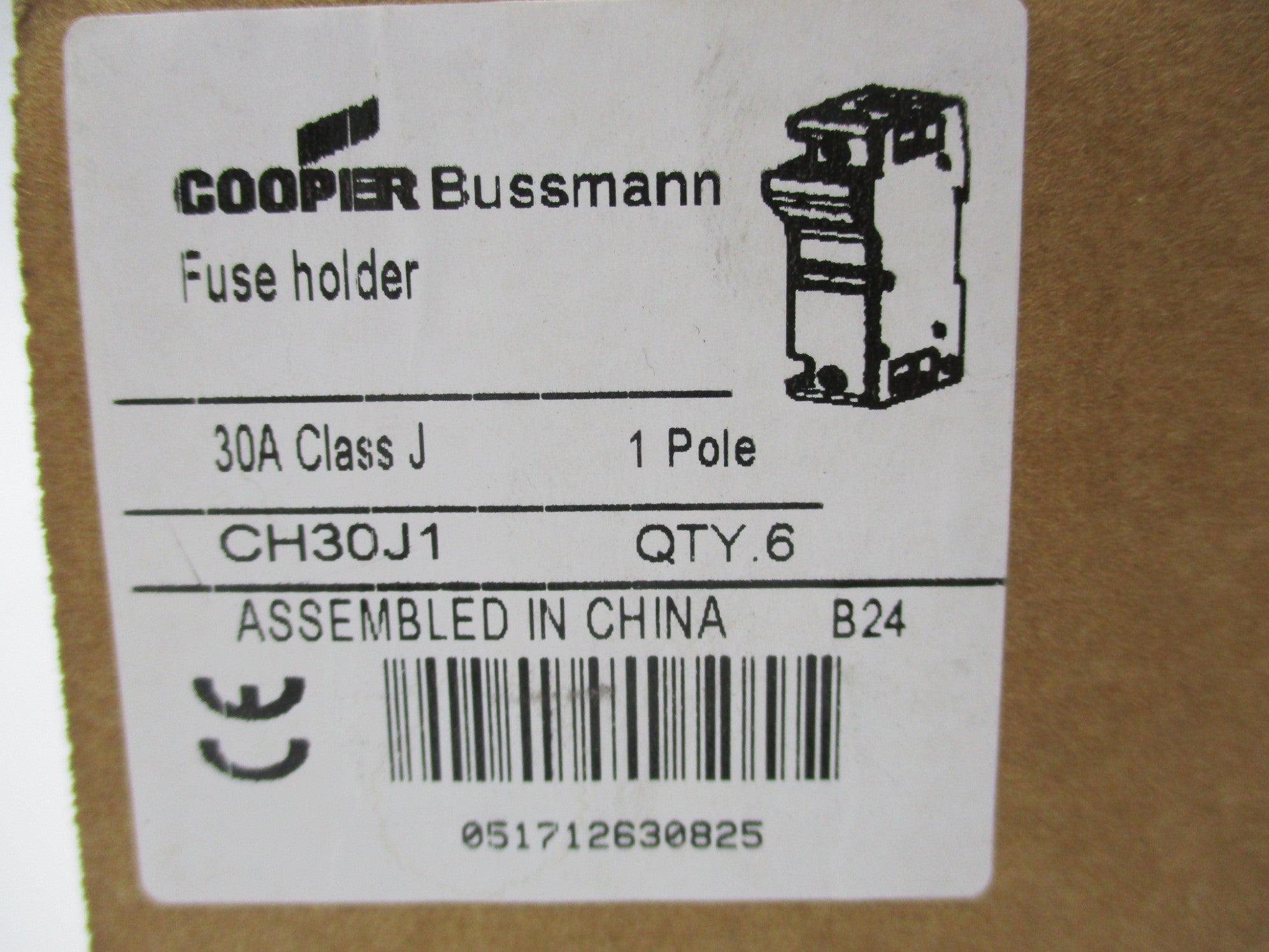 BUSSMANN CH30J1 (PKG OF 6) NSMP