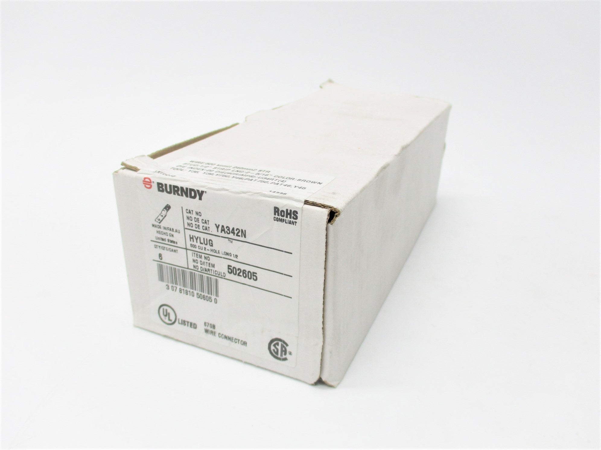 BURNDY YA342N (PKG OF 6) NSFS